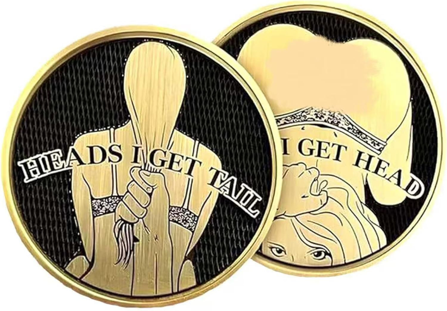 2025 2PCS Heads and Tails Coin, Heads i get Tail Coin,Tails i get Head Coin for