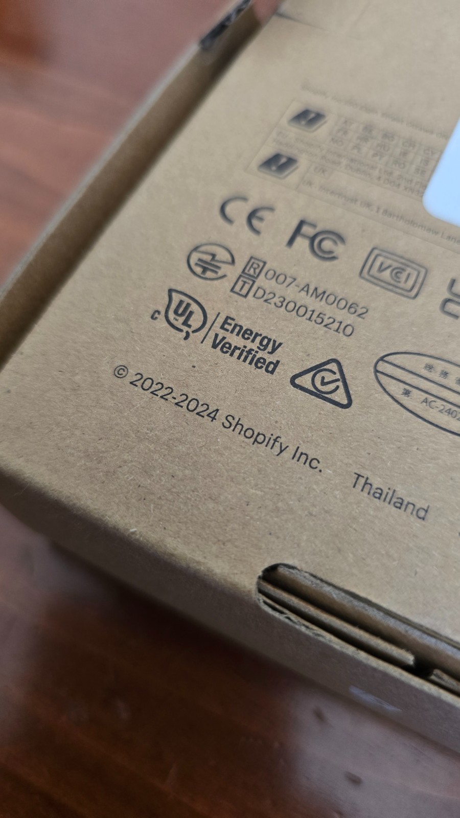 Shopify POS Go Terminal S2001 Card Reader, Case, & Barcode Scanner - Working