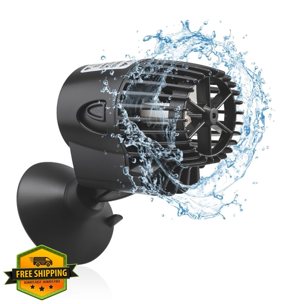 DaToo Mini Aquarium Circulation Pump, 800GPH, Quiet Wave Maker Head