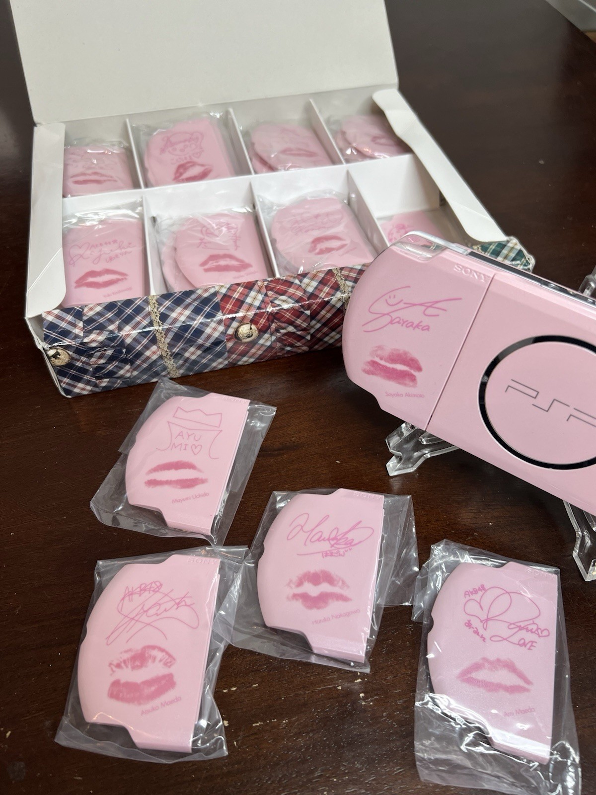 Sony PSP Battery Cover Pink Limited Edition AKB48 - Random Selection USA SELLER