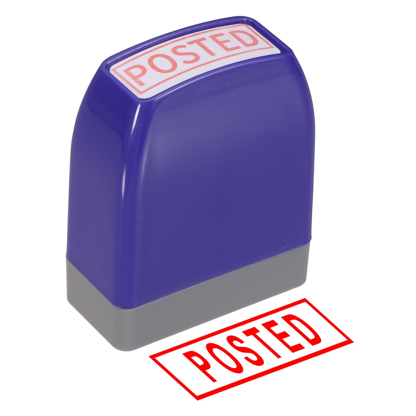 POSTED Notice Stamp Self Inking, Purple