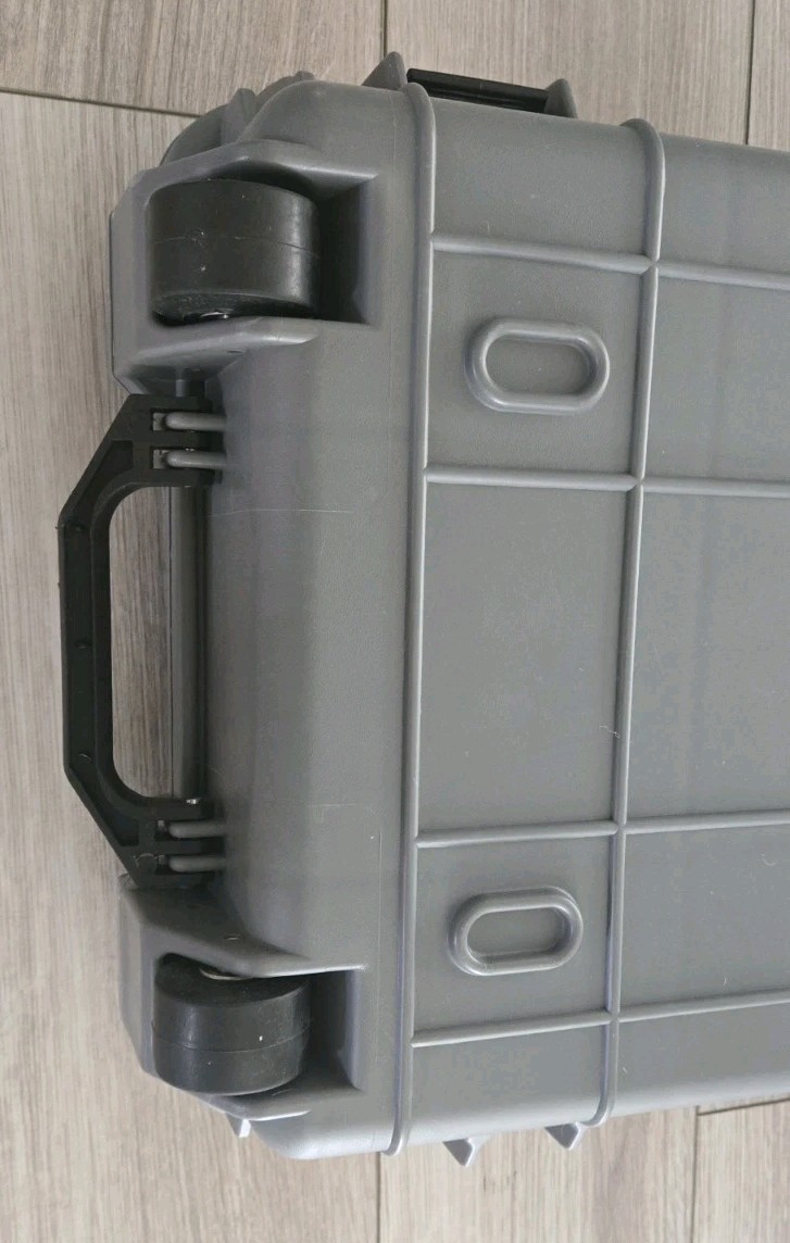 Eylar Protective Hard Case - Large Tactical Rifle/Equipment Case - Gray