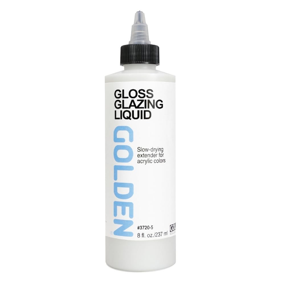 Glazing Liquid Gloss set 8 fl. oz. Acrylic Art Art Medium solution