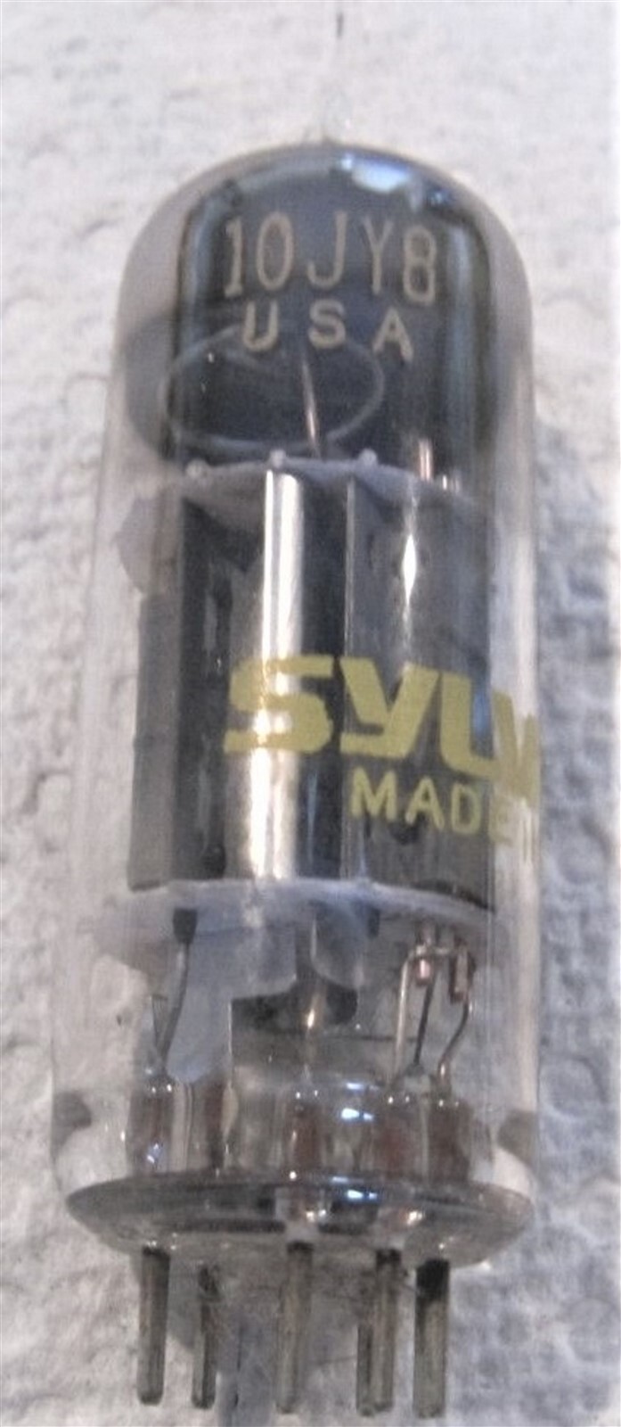 10JY8 TUBE SYLVANIA NIB TESTED & BOXED VINTAGE COMMERCIAL SURPLUS