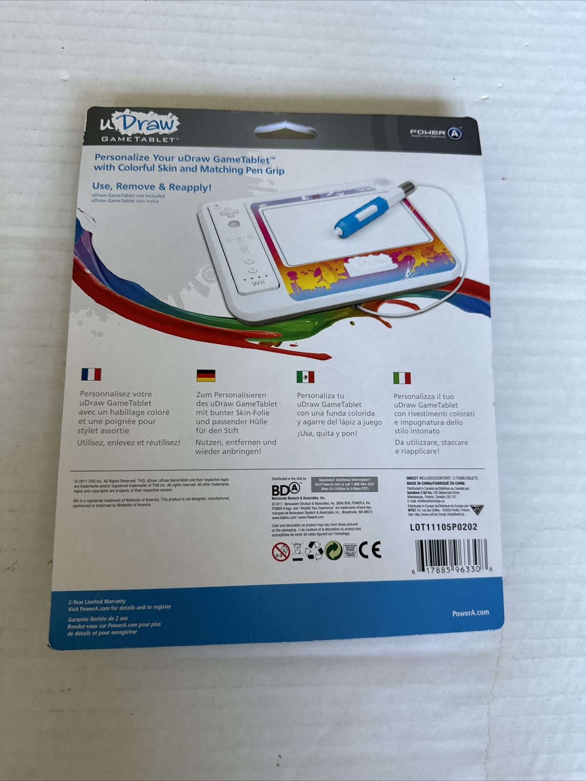 Udraw Design Pack Wii Power A