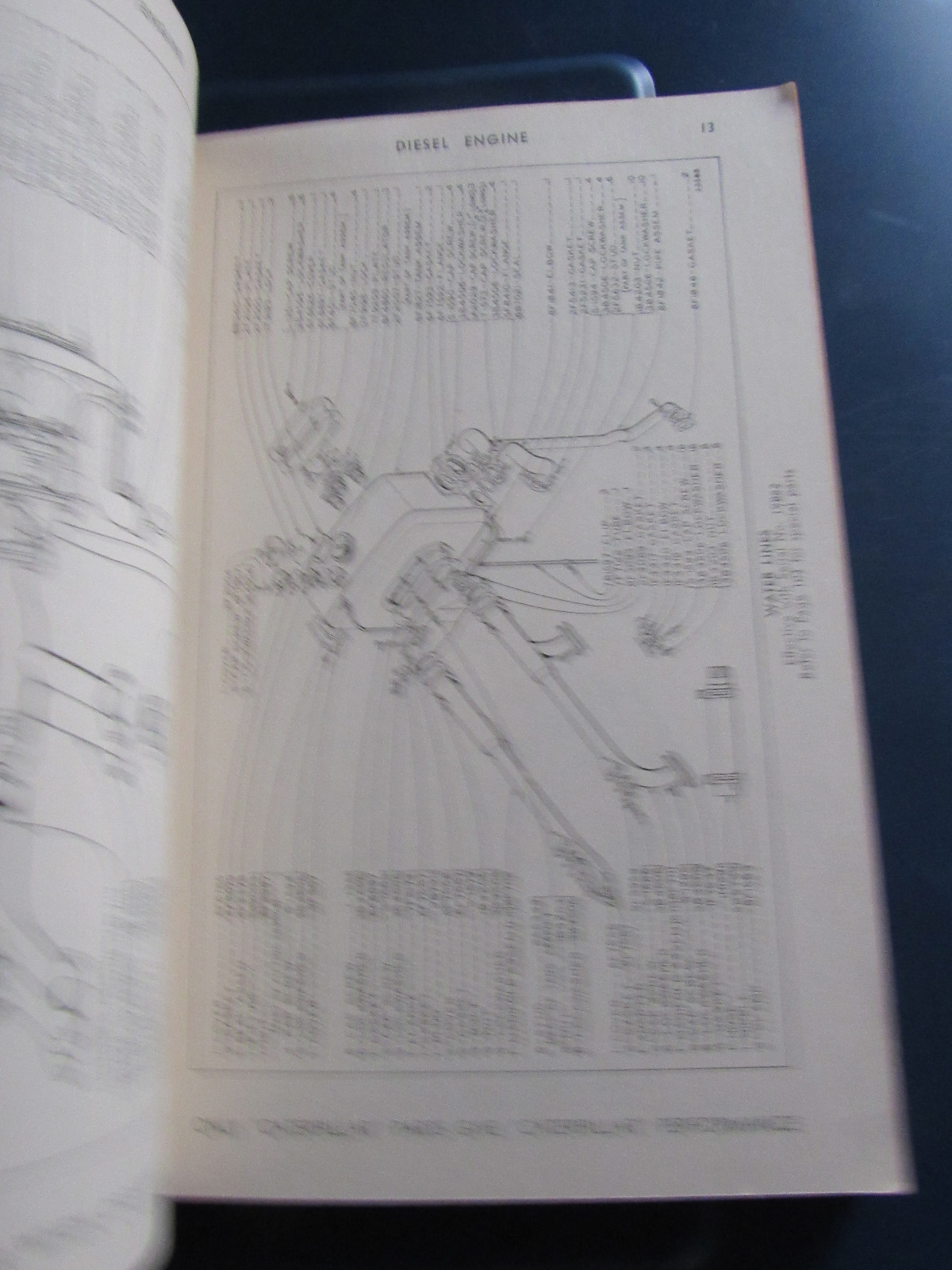 1953 Cat Caterpillar Tractor Co D364 Engine Parts Catalog Serial # 1981 - 198183