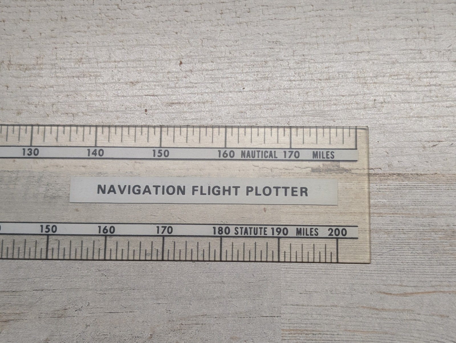 Aviation Flight Plotter Protractor WAC Sectional Chart Navigation Tool Pilot