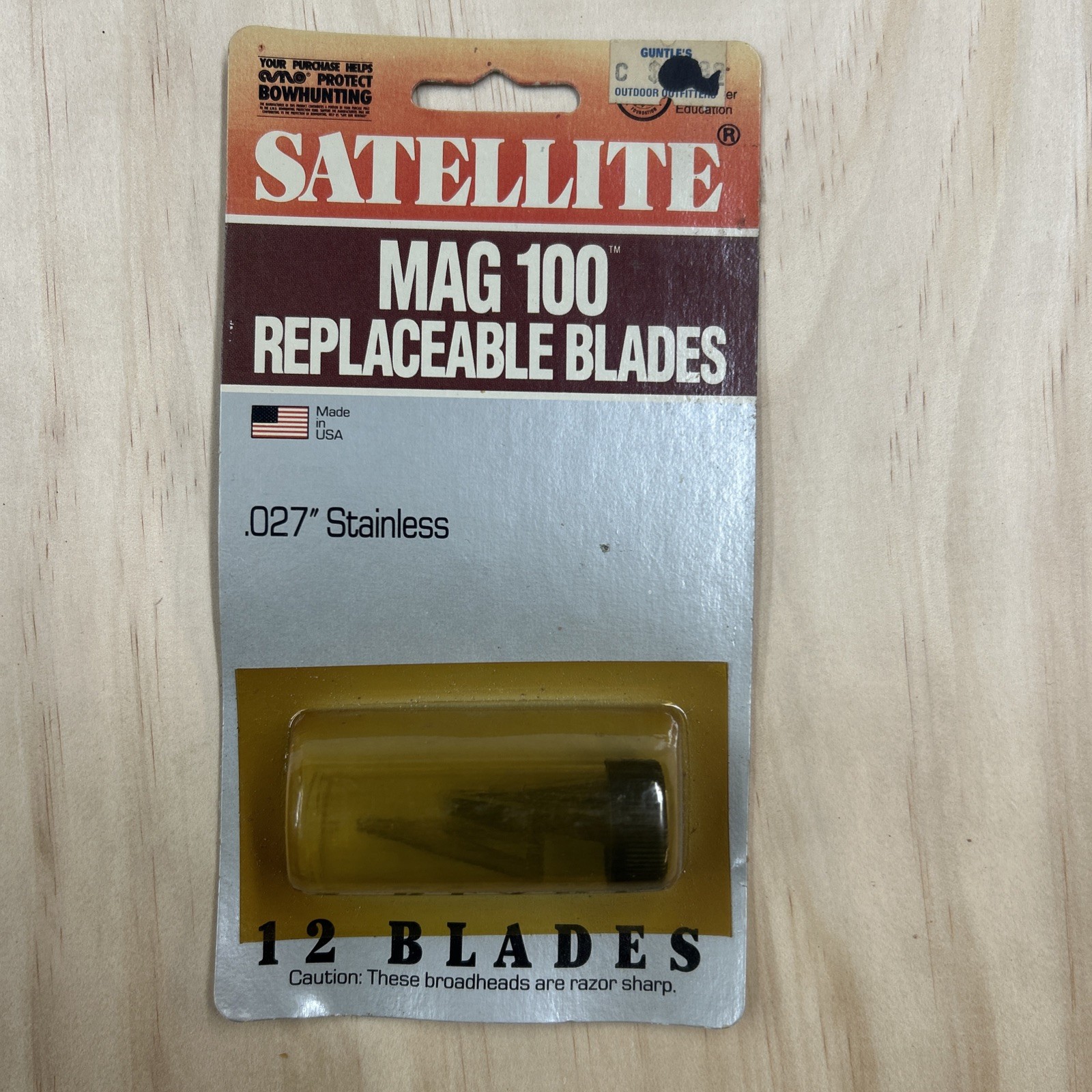 12 Satellite Mag 100 Replacement Blades .027 Stainless