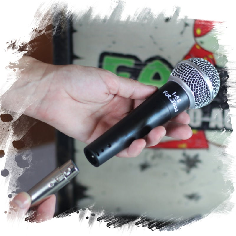 Cardioid Dynamic Vocal Microphones - Singing Handheld Recording Studio Mic PACK