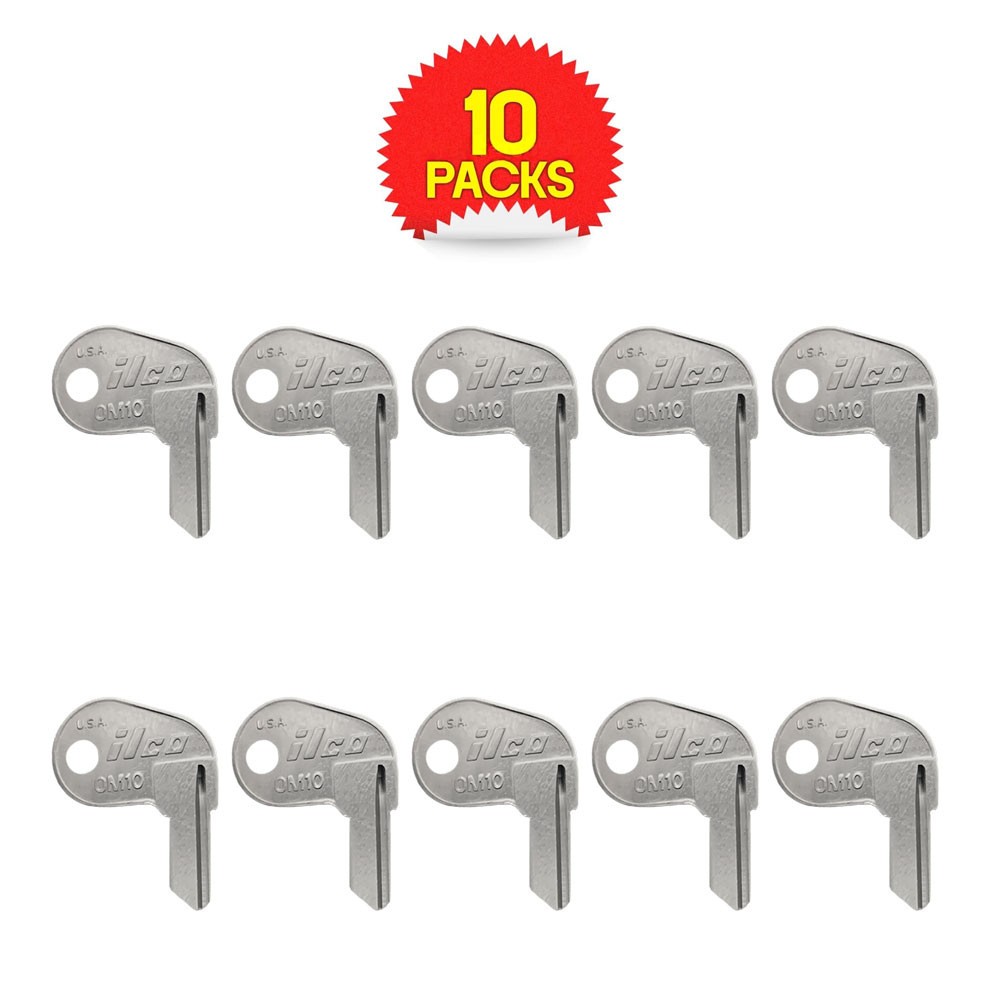 OM10 Key Blank Nickel