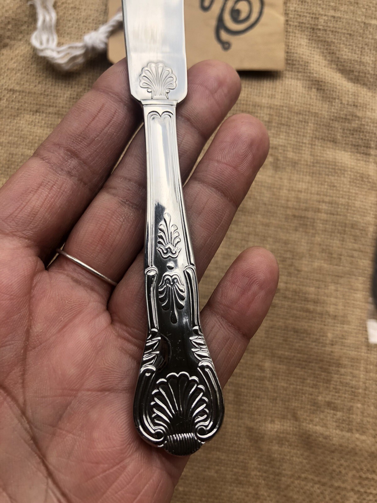 World Tableware WT Butter Knife EMBELLISHED!