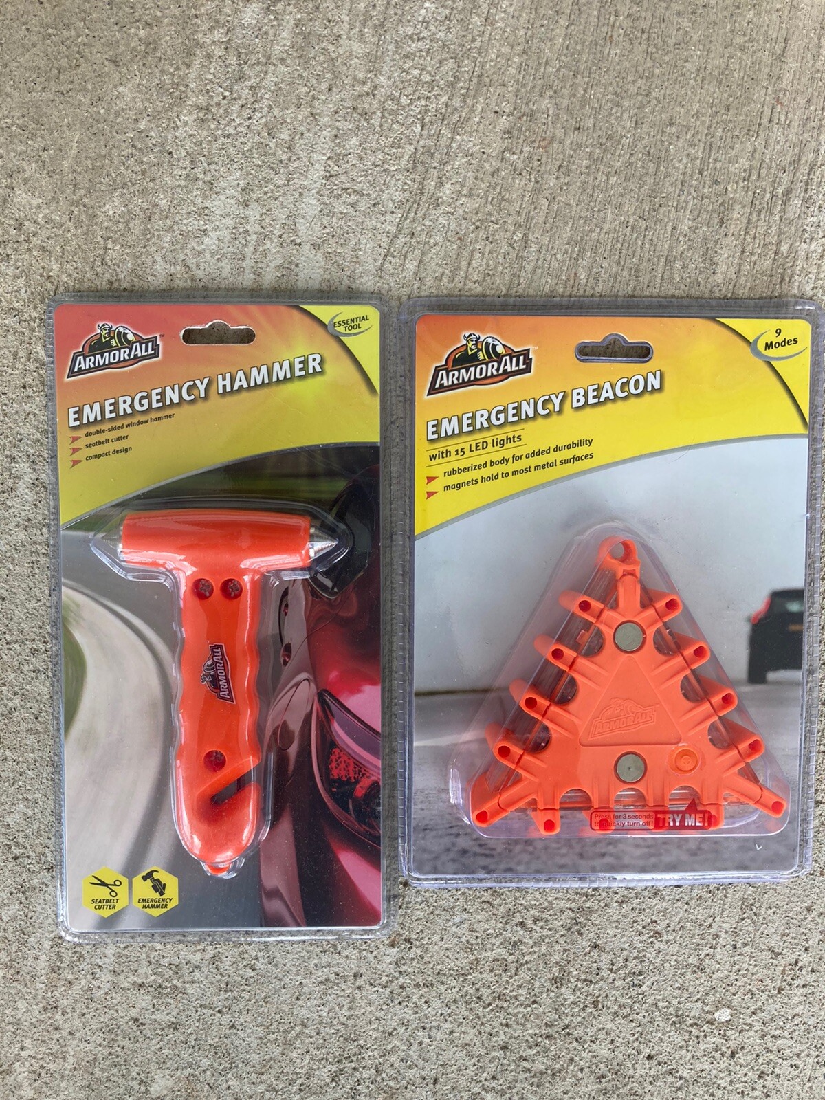 emergency car Items