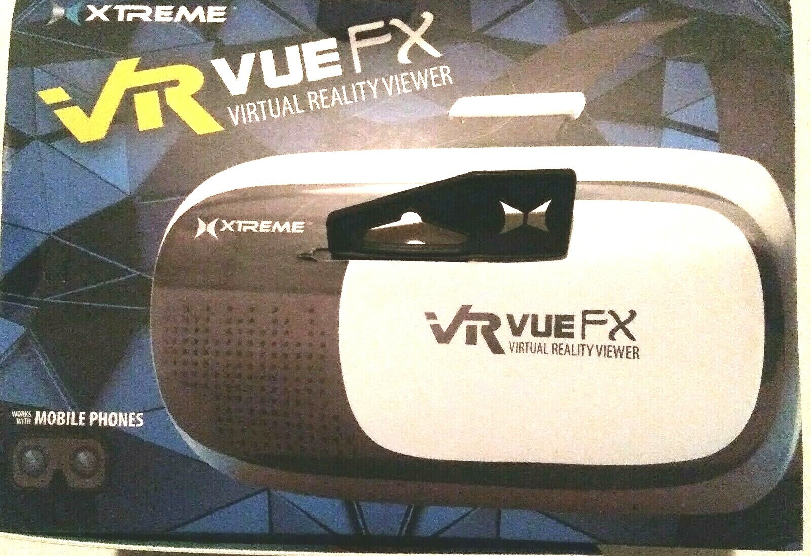 Xtreme Cables VR VUE FX: virtual reality viewer. XSX5-1002-BLK - New