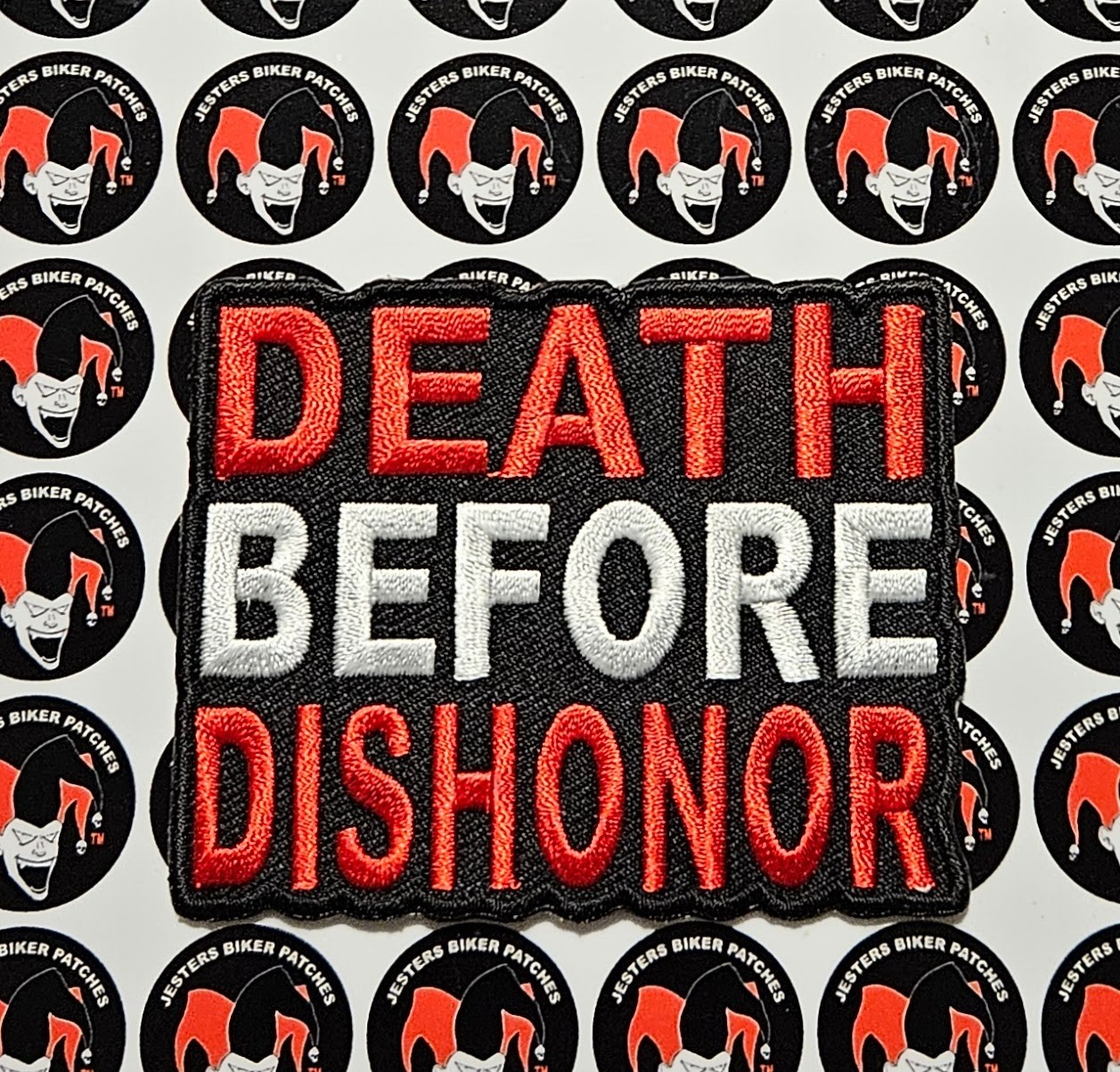 Death Before Dishonor Embroidered Patch WC010