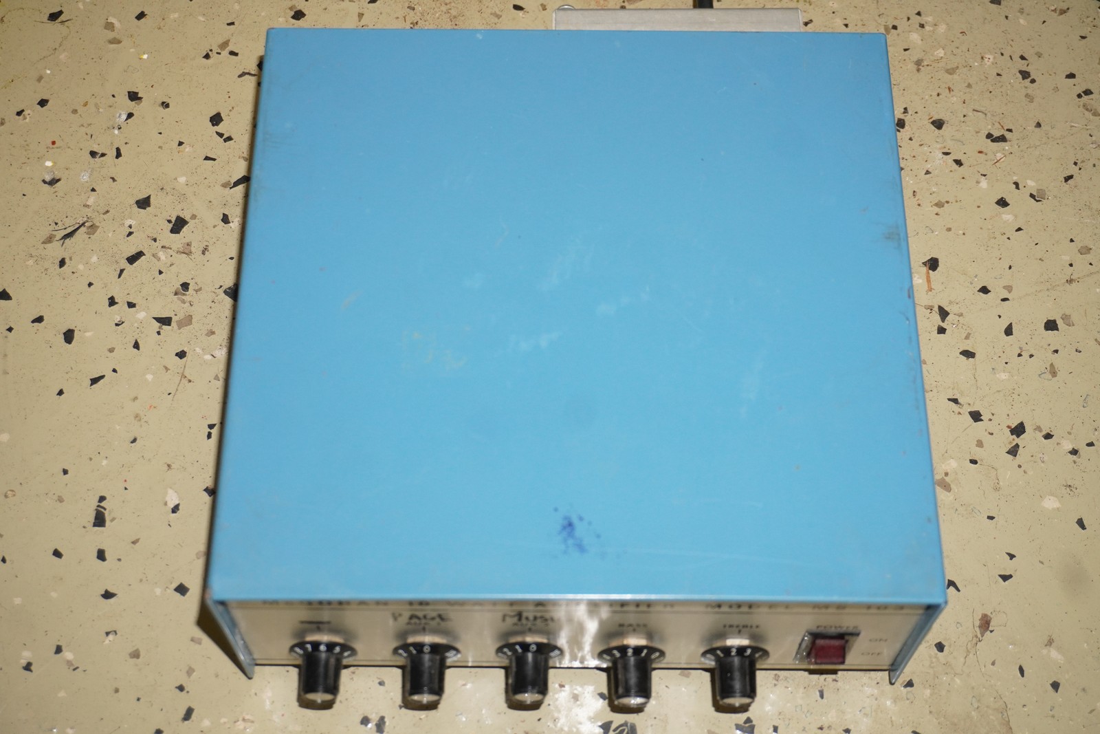 McGohan 10 Watt Amplifier Model MS-103 Working