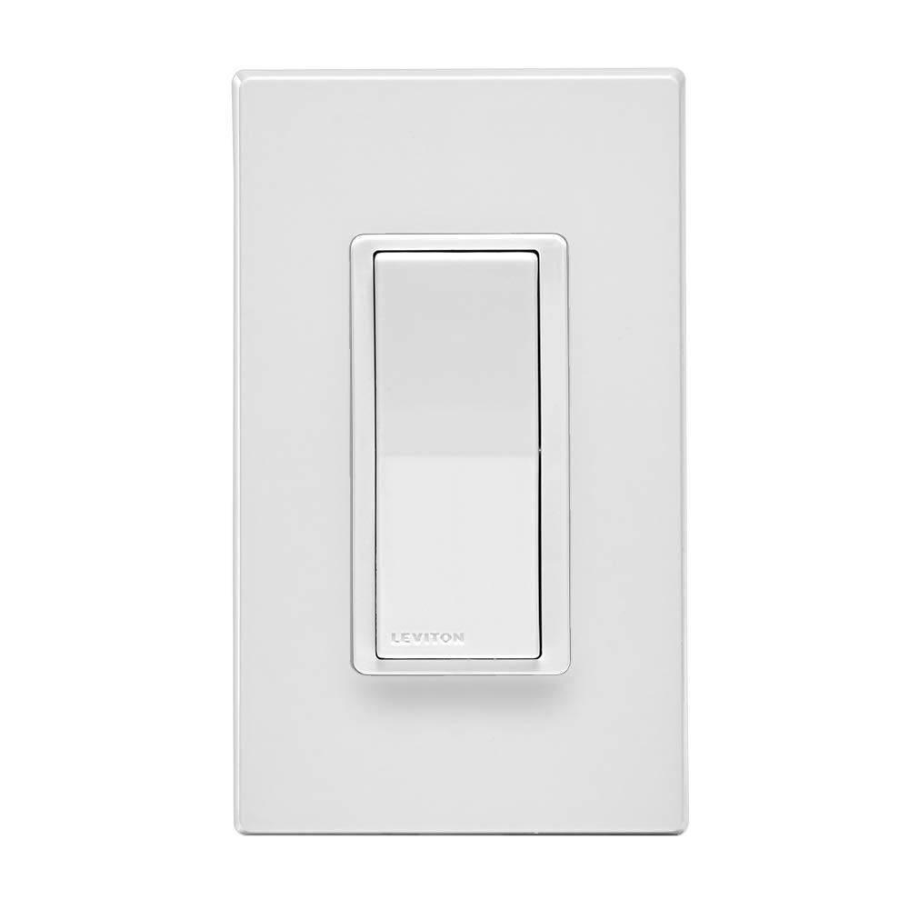 Leviton Decora Smart Switch, Zigbee Certified, DG15S-1BW, White