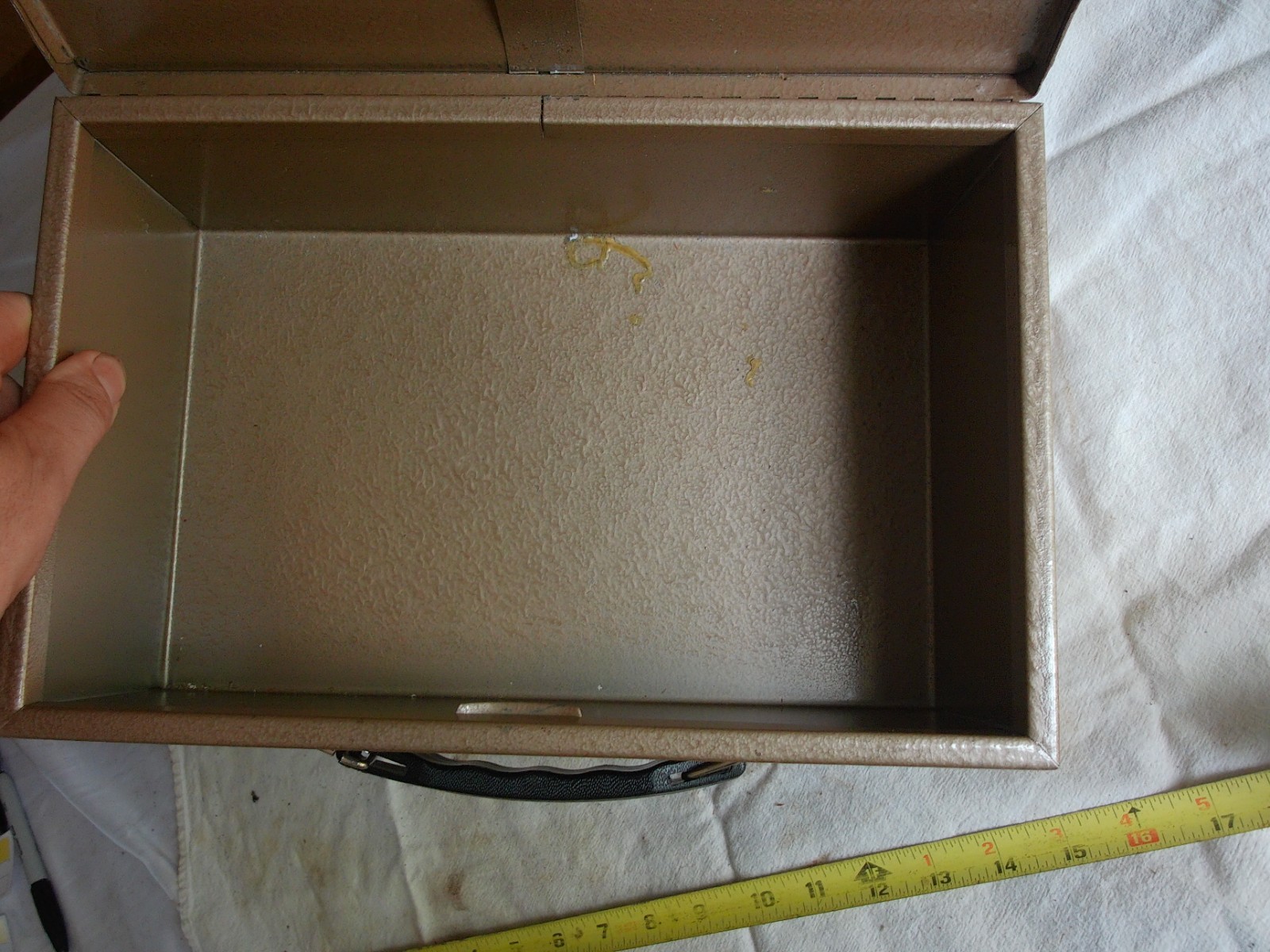 Vintage Rockaway Security Chest with Keys Solid condition! Lot 26-29-3