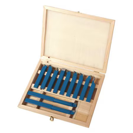 Advantage Plus 16N205 Lathe Tool Bit Set, 11Pc, Carbide
