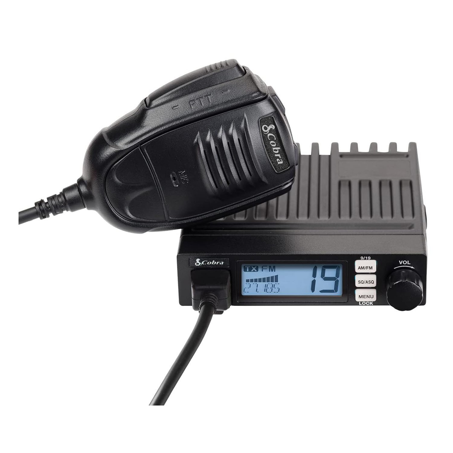 COBRA - 19MINI AM/FM ULTRA-COMPACT 40 CHANNEL CB RADIO