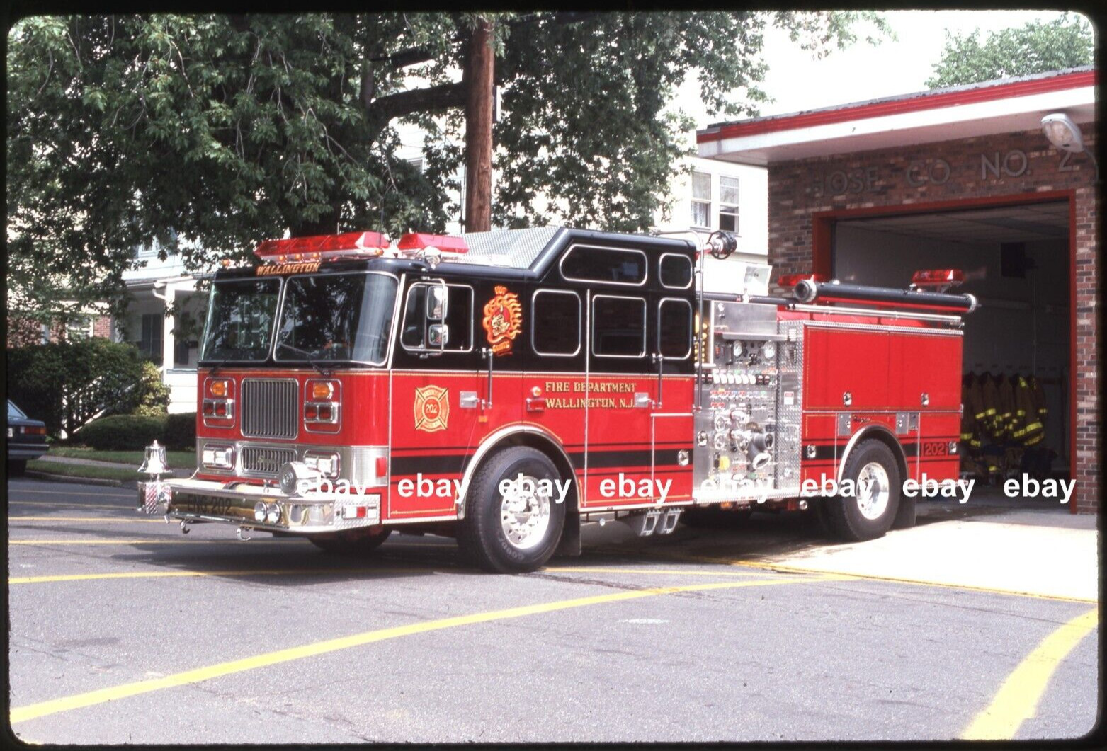 Wallington NJ 1992 Seagrave pumper Fire Apparatus Slide