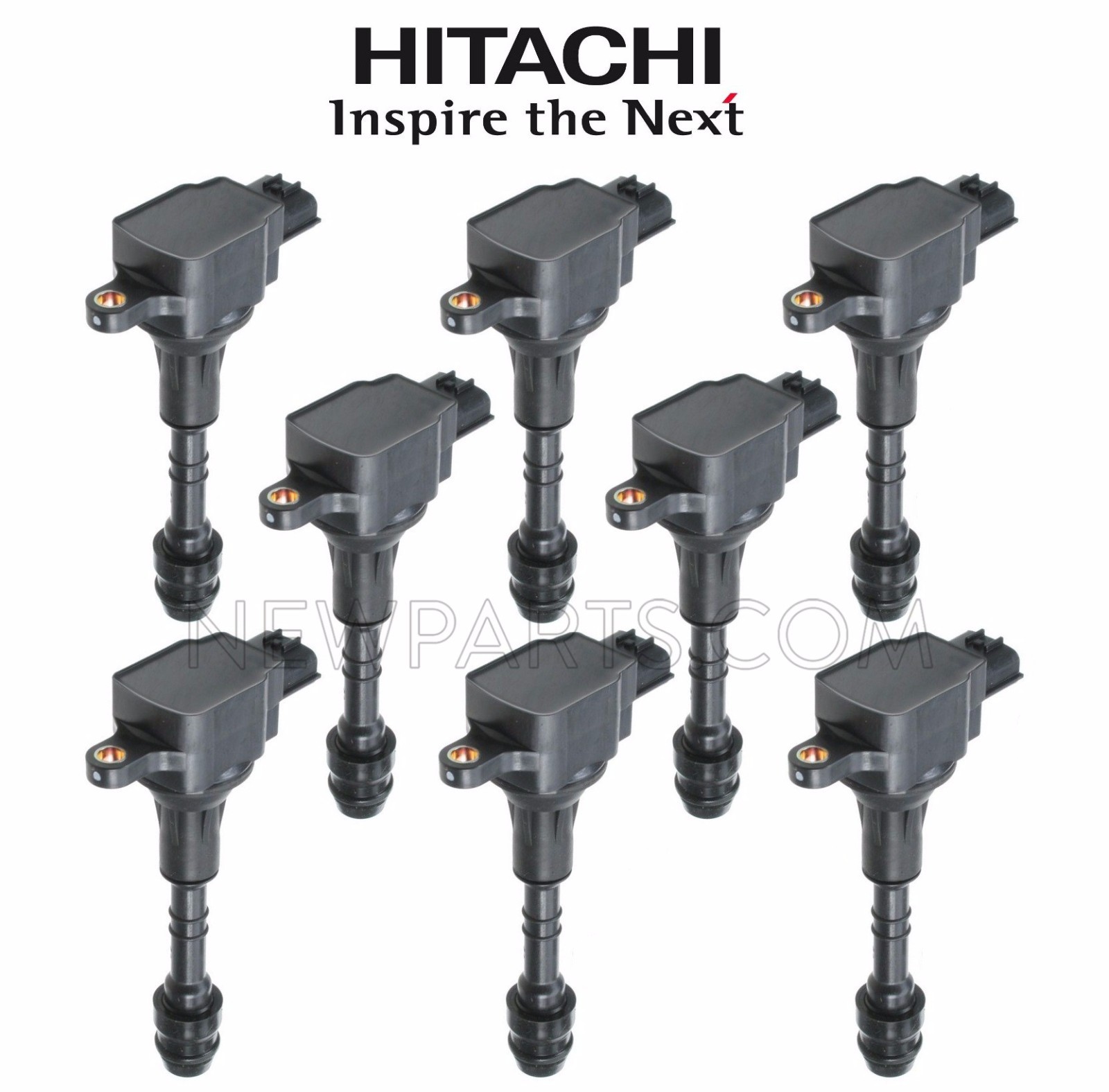 Set of 8 Ignition Coils Hitachi IGC0004 For Infiniti QX56 Nissan Armada Titan