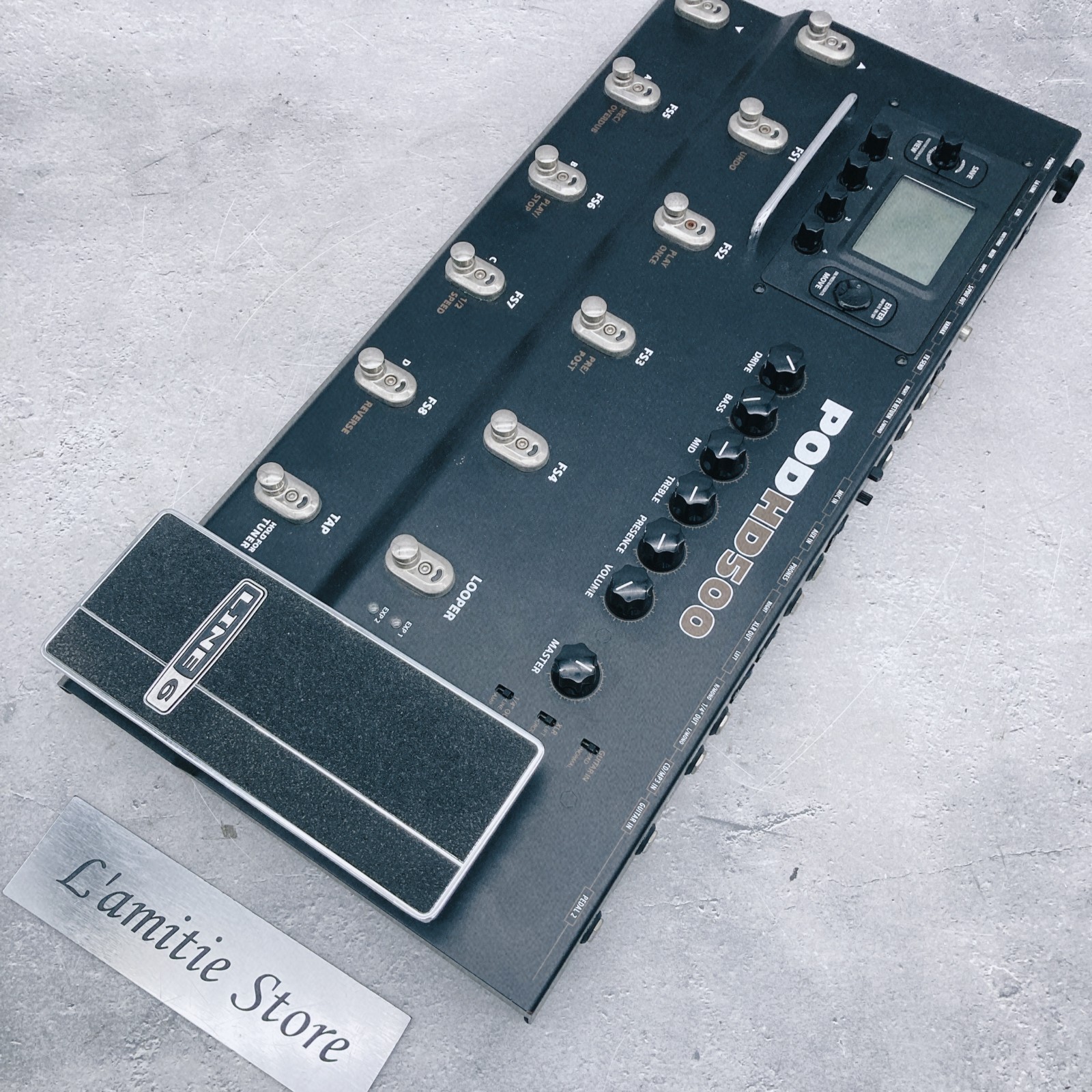 Line 6 POD HD500 Guitar Multi-Effects Processor Amp Modeling XLR PODHD500 HD 500