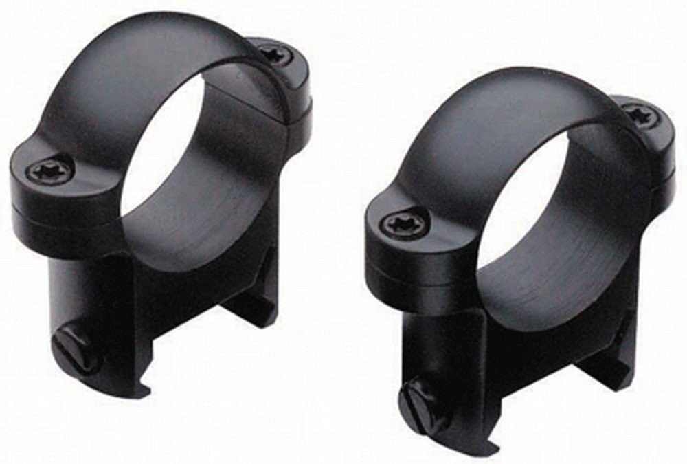 Burris Signature Zee Scope Ring Set Weaver High 1" Tube, Matte Steel - 420531