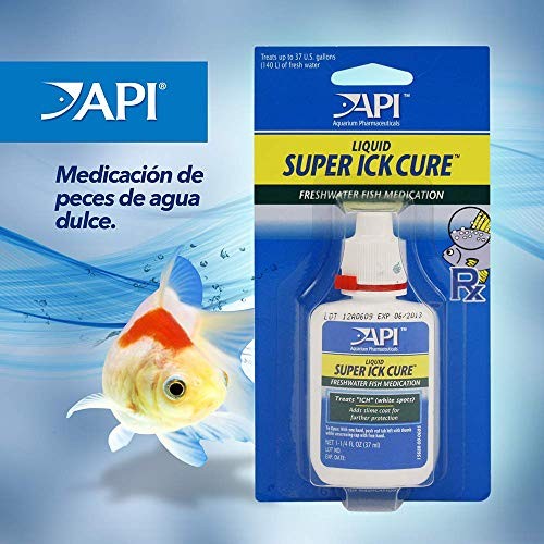 API LIQUID SUPER ICK CURE Freshwater and Saltwater 1.7 fluid ounces, multi
