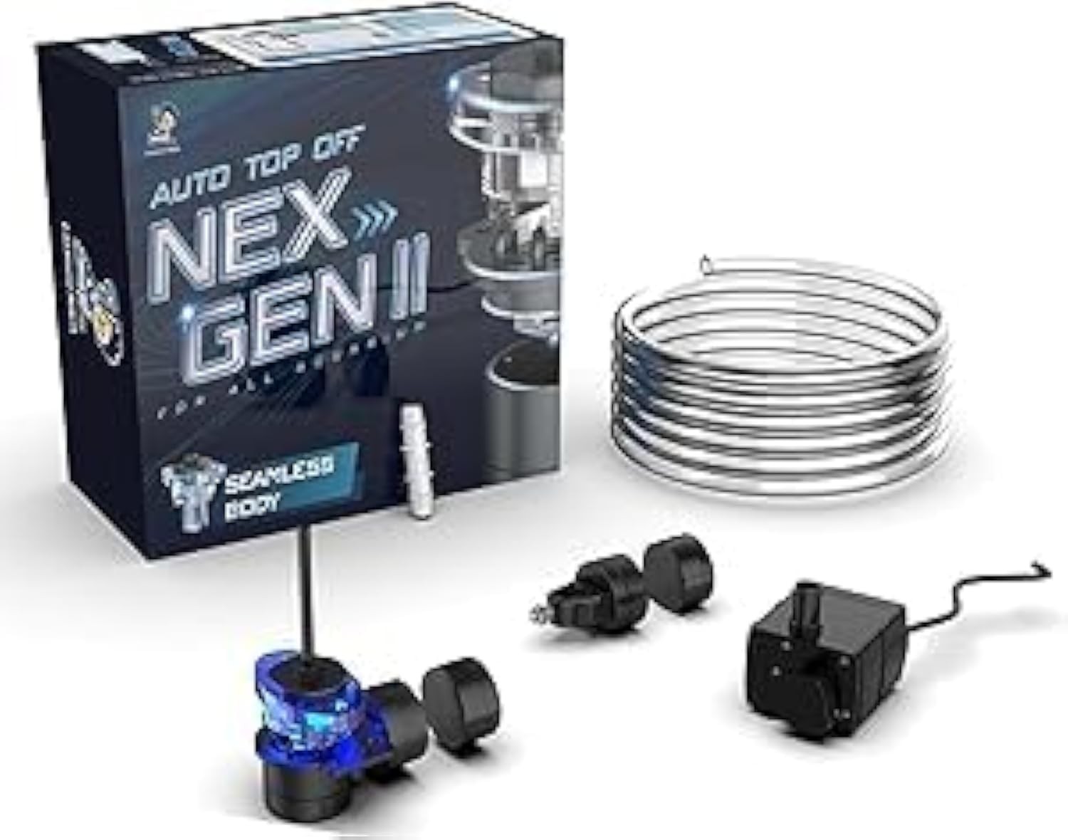 ATO Auto Top Off System NG11 for Saltwater Aquarium Long Life Design with Dua...
