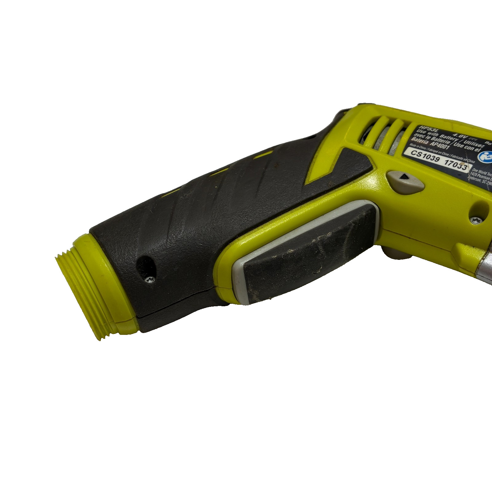 Ryobi Tek4 HP53L Screwdriver Case Battery Charger Tested Working EUC