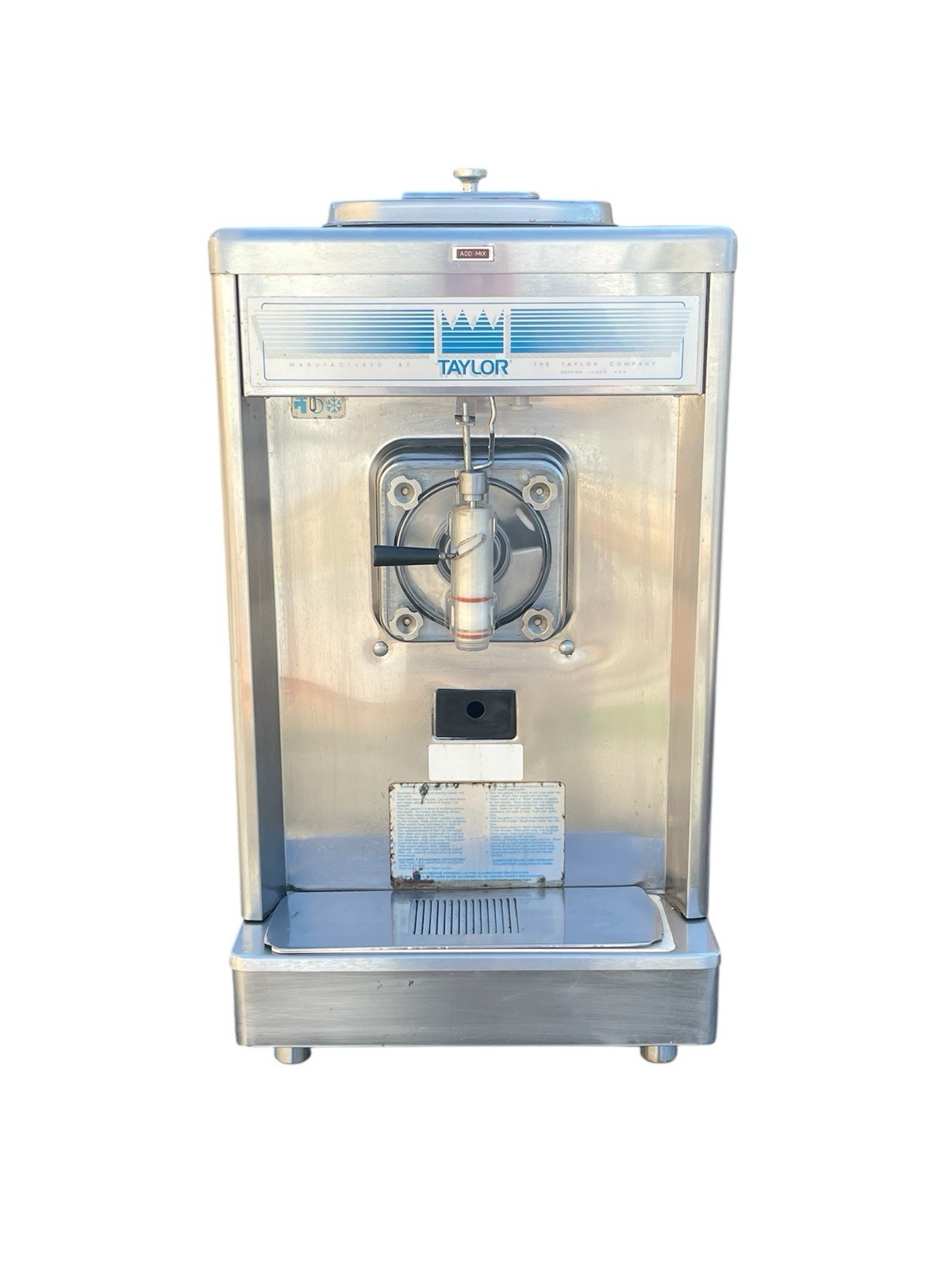 Taylor 340-12 Single phase, air cooled  , Slush , margarita , and shake machine
