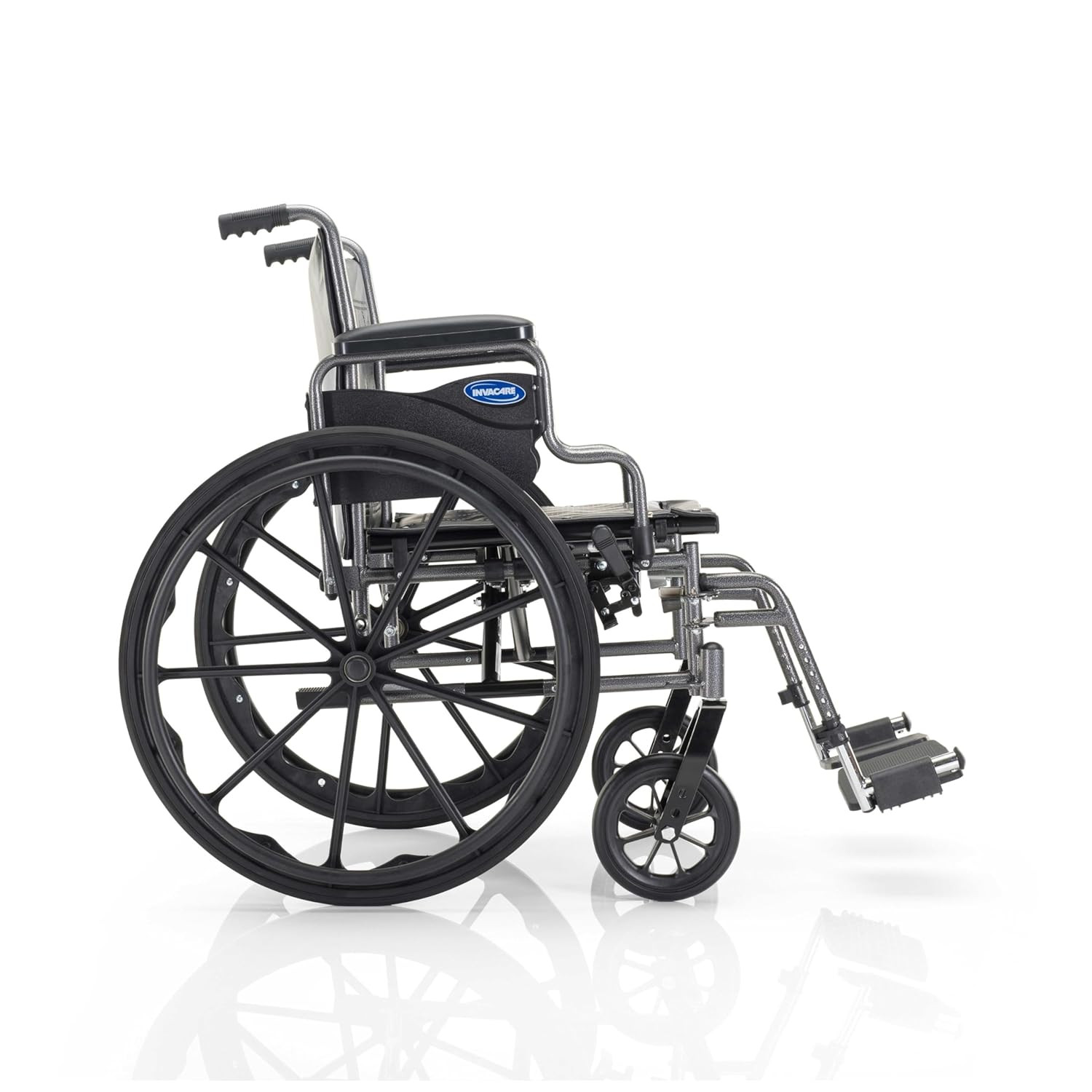 Essentials Tracer SX3 Wheelchair - 20" Seat, Foldable, Swing-Away Footrests