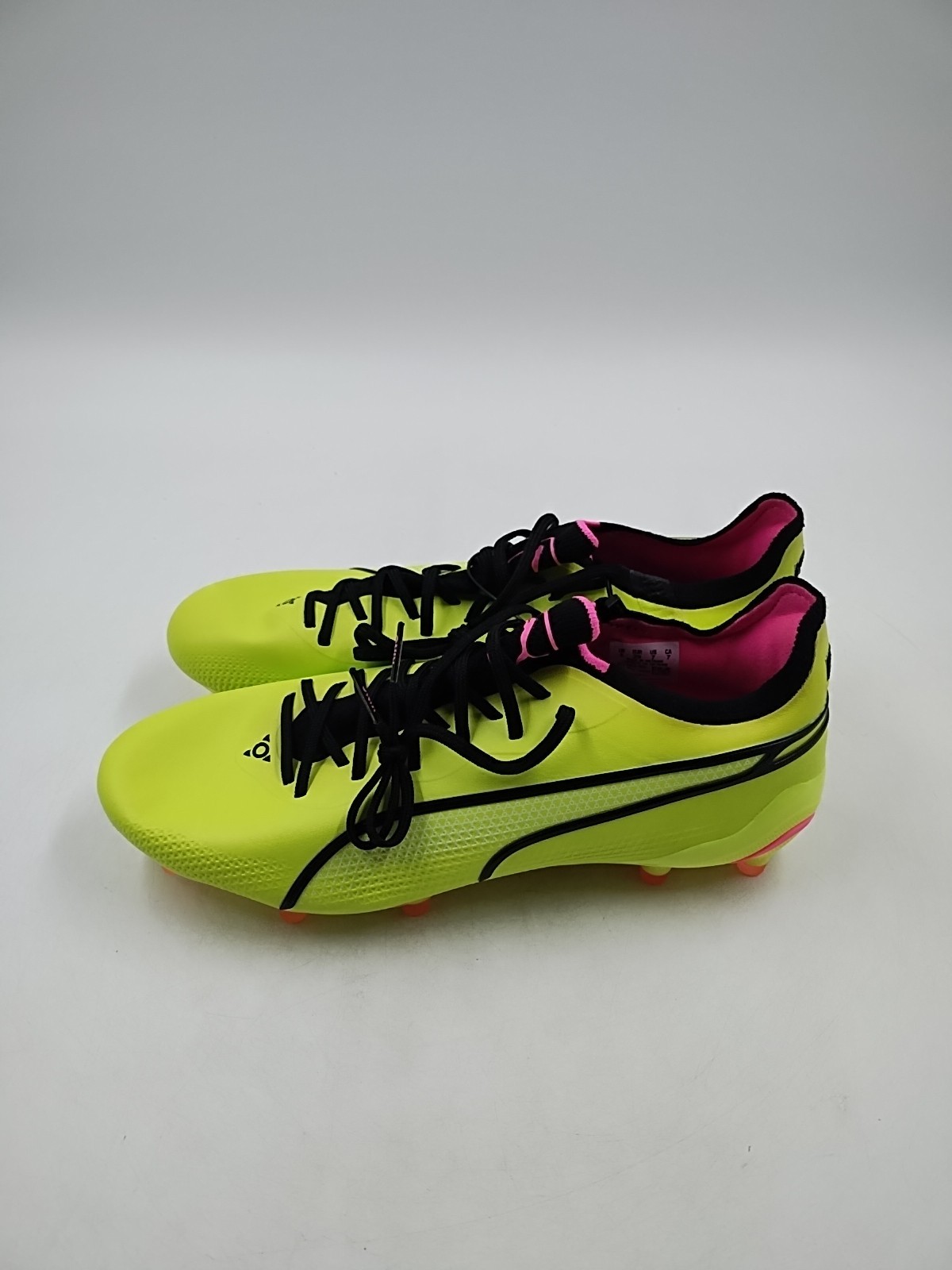 Puma Mens Size 7 KING ULTIMATE FG/AG Phenomenal Pack Lime Soccer Cleats (#O2-C5)