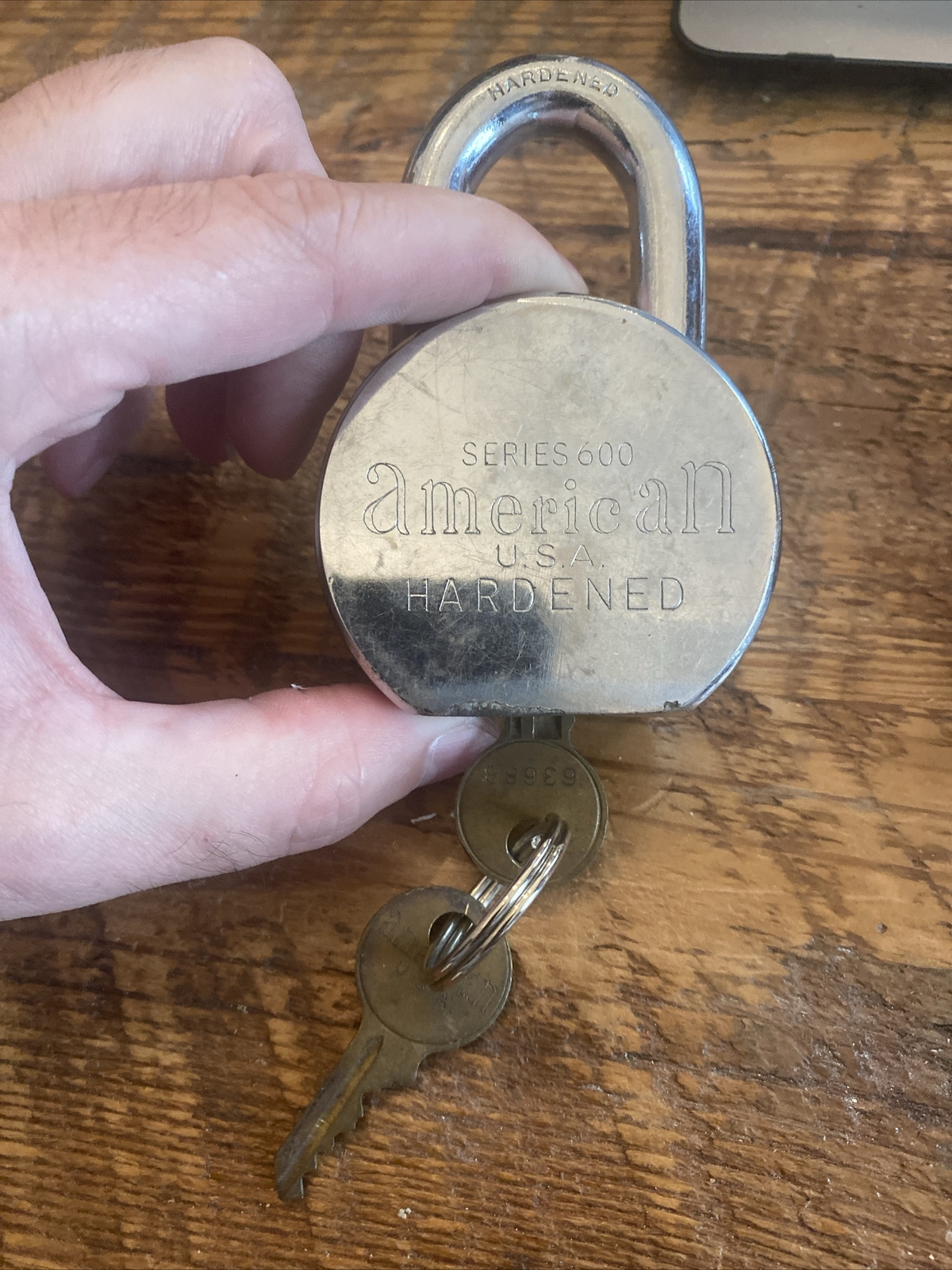 AMERICAN LOCK 700, 600, And WT-15 Lock Set.