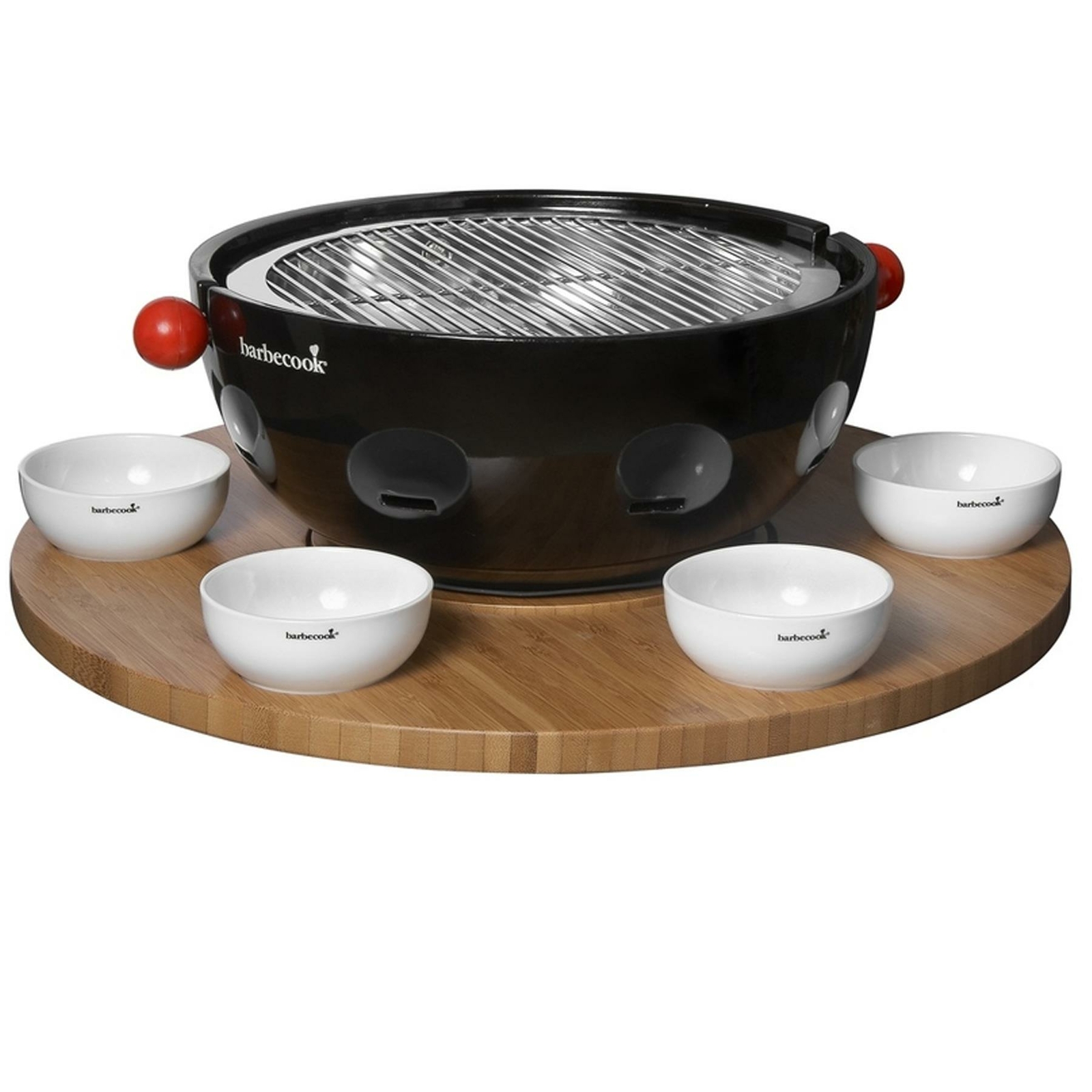 Barbecook Rotating Table With 6 Ceramic Bowls