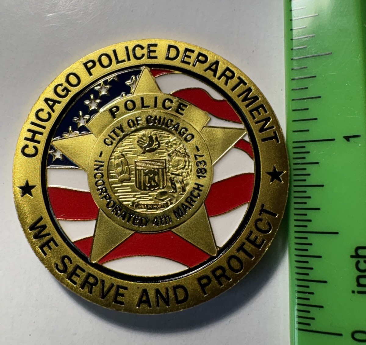 Chicago Police Challenge Coin