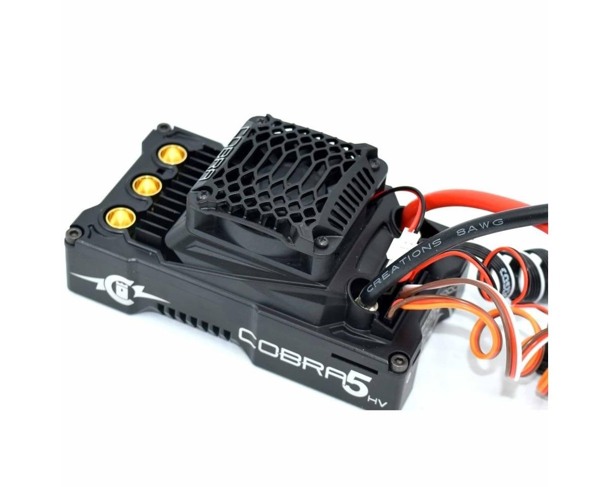 CSE010-0178-00 COBRA 5 HV 12S 1/5 SENSORED BRUSHLESS ESC