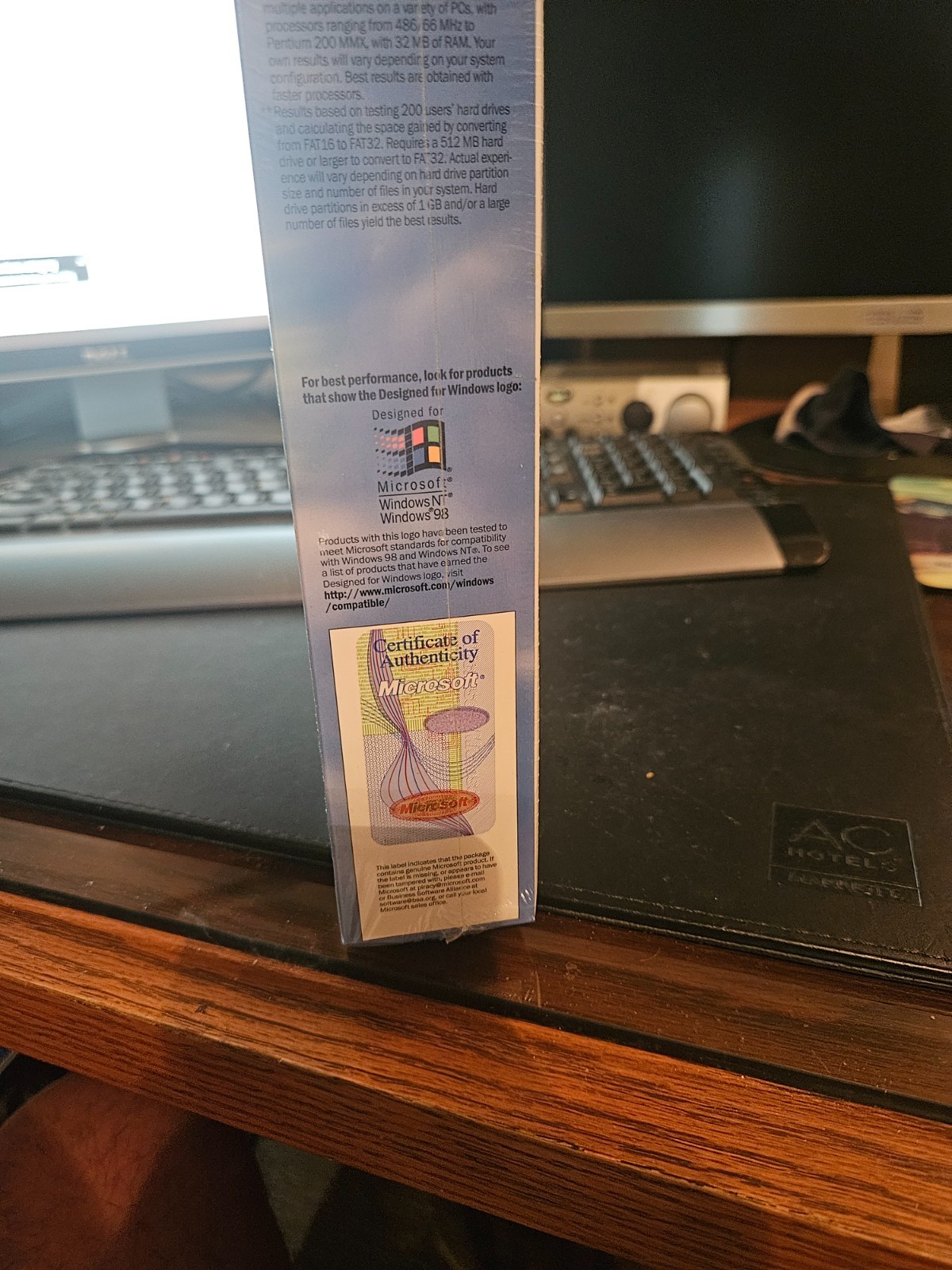 Microsoft Windows 98 Second Edition SE Upgrade – New Sealed – Vintage PC OS