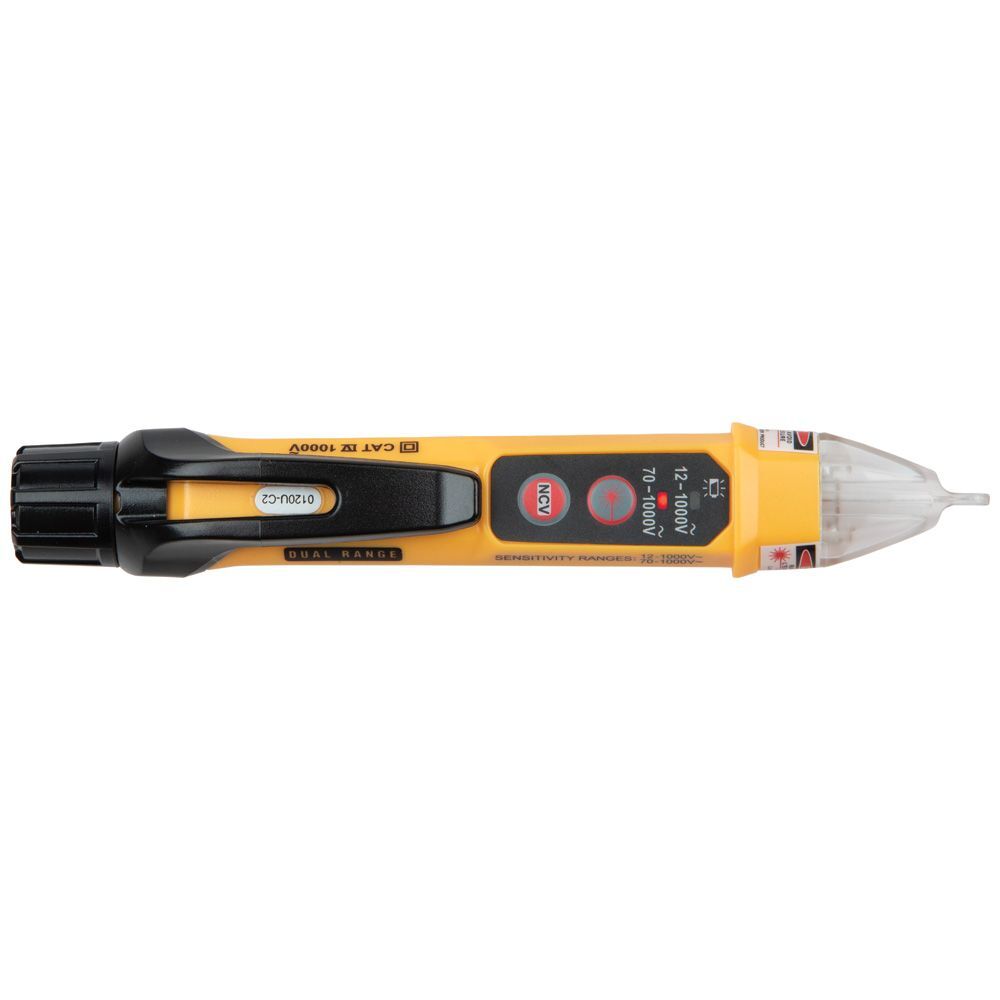 Klein Tools NCVT5A Non-Contact Voltage Tester Pen, Dual Range with Laser Pointer