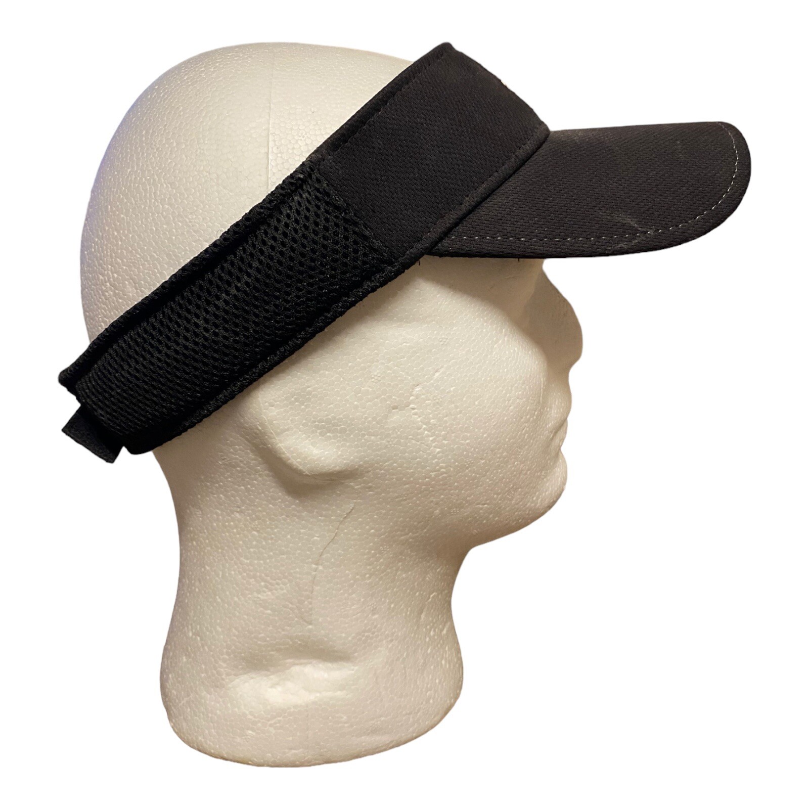 Callaway Visor Polyester Adjustable Black Yellow RARE