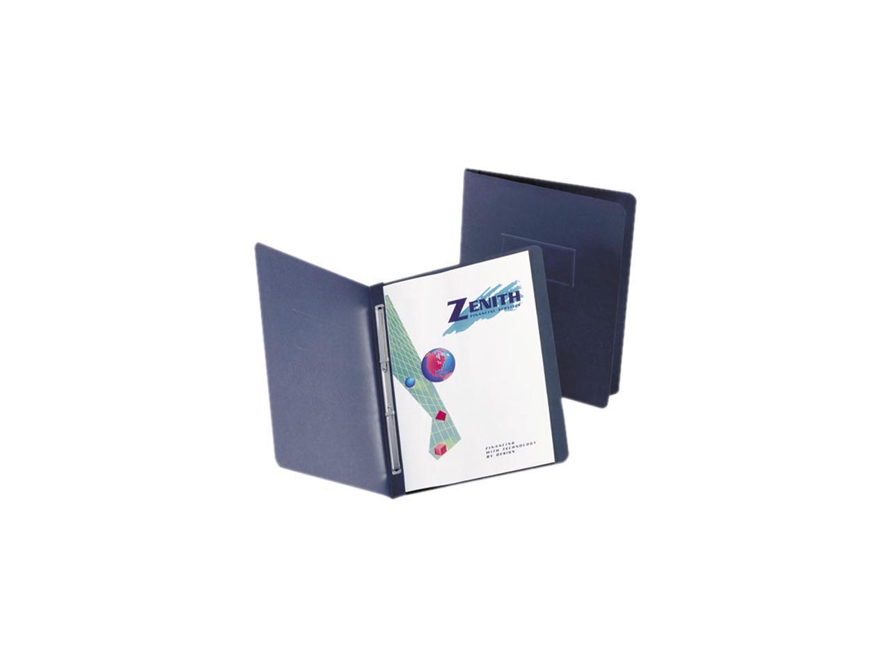 Oxford 57301-05 Paper Report Cover, Prong Clip, Letter, 3" Capacity, Black, 25/B
