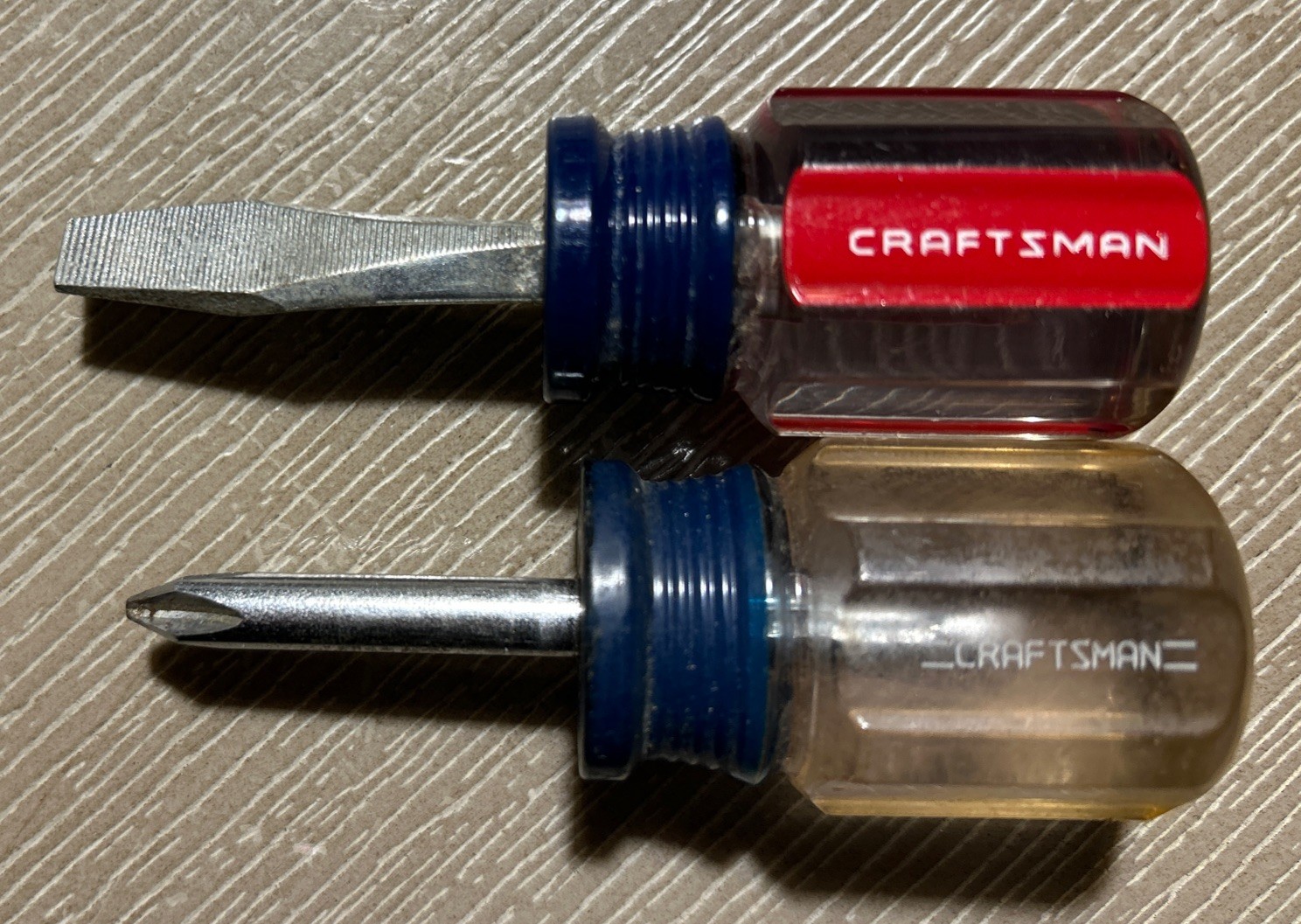 Vintage Craftsman Stubby Screwdriver Set Made in USA