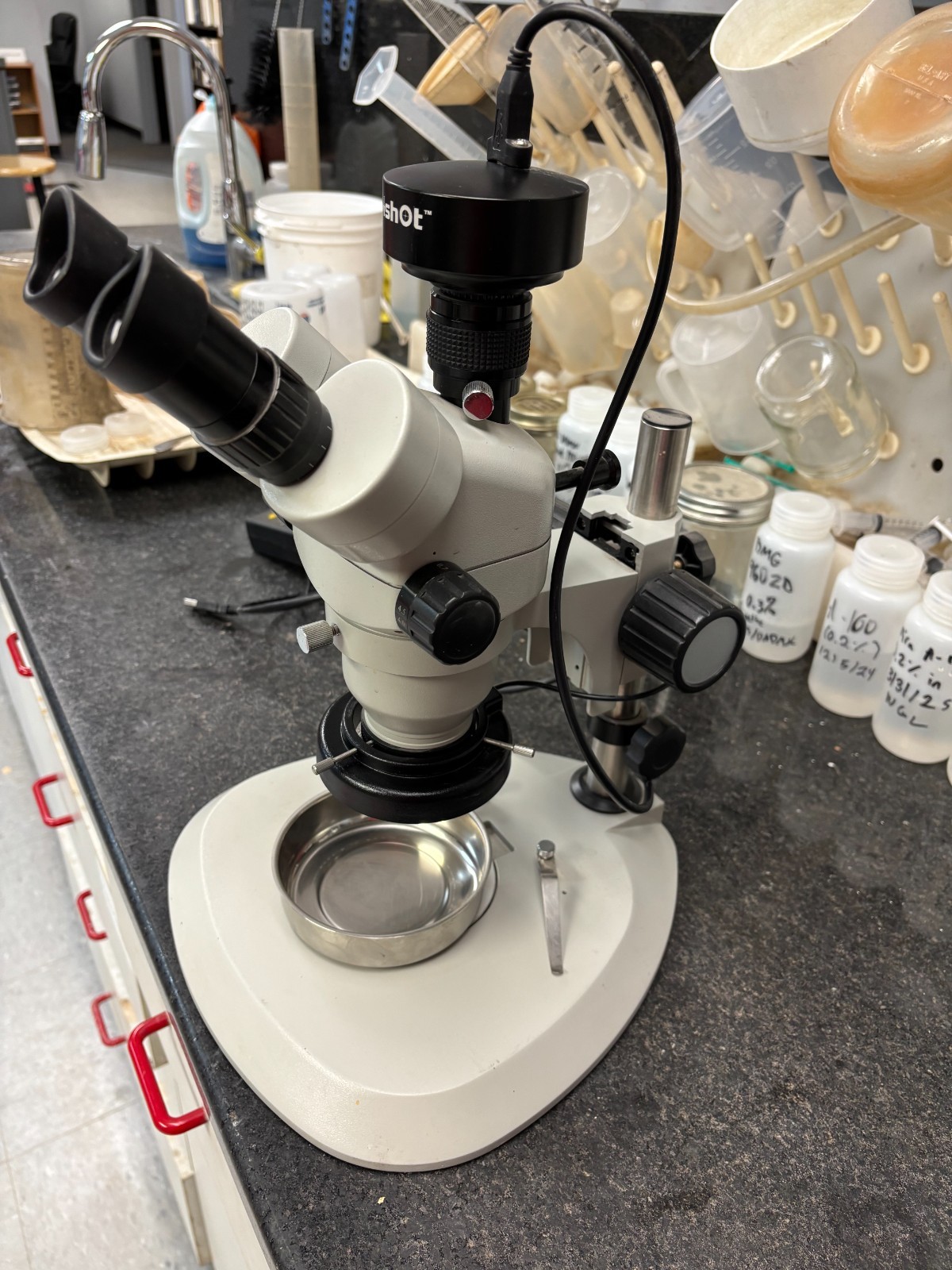 Microscope & Microscope Camera: Mshot MD50