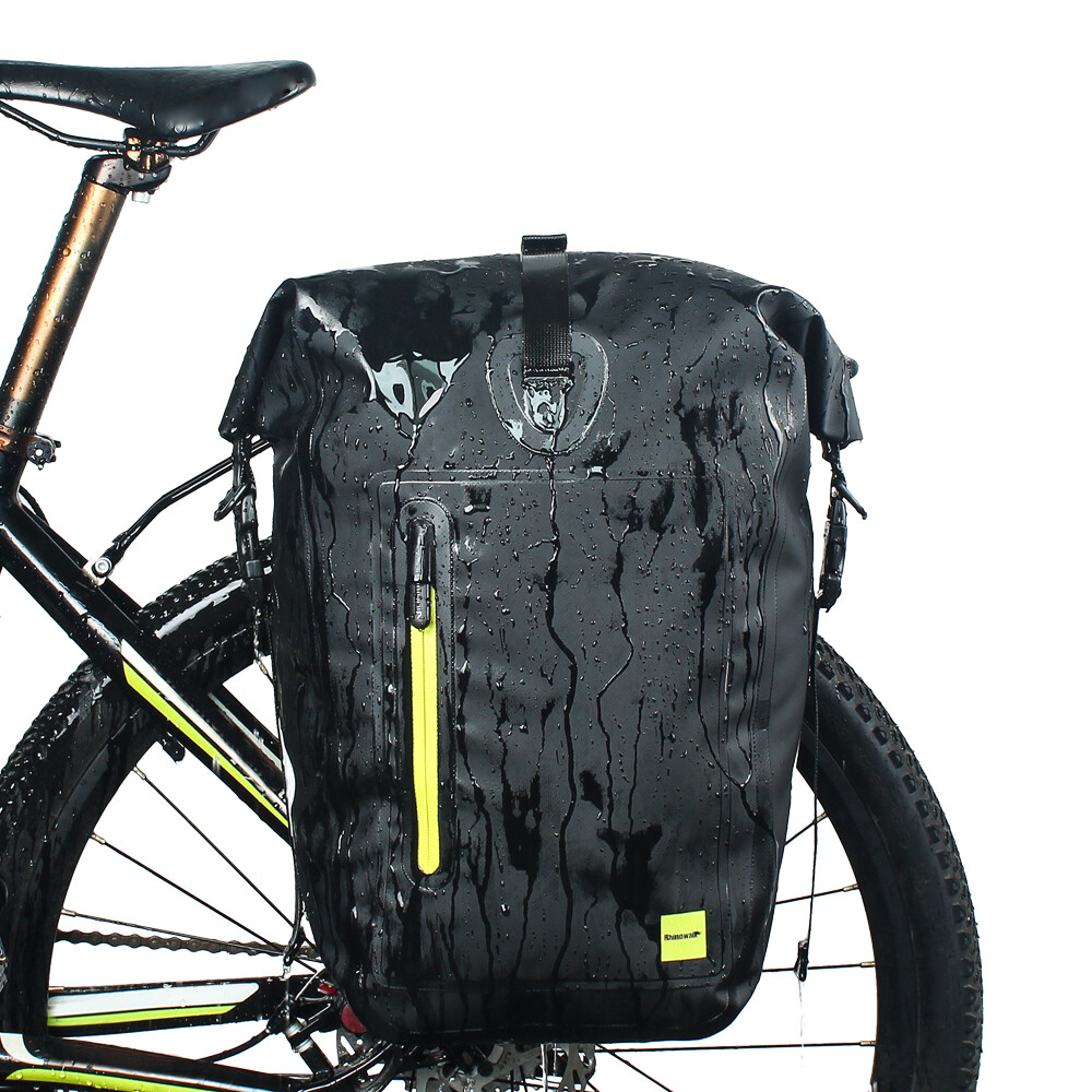 RHINOWALK 25L Waterproof Cycling Bike Bags MTB Bike Rear Rack Bag Multifunction