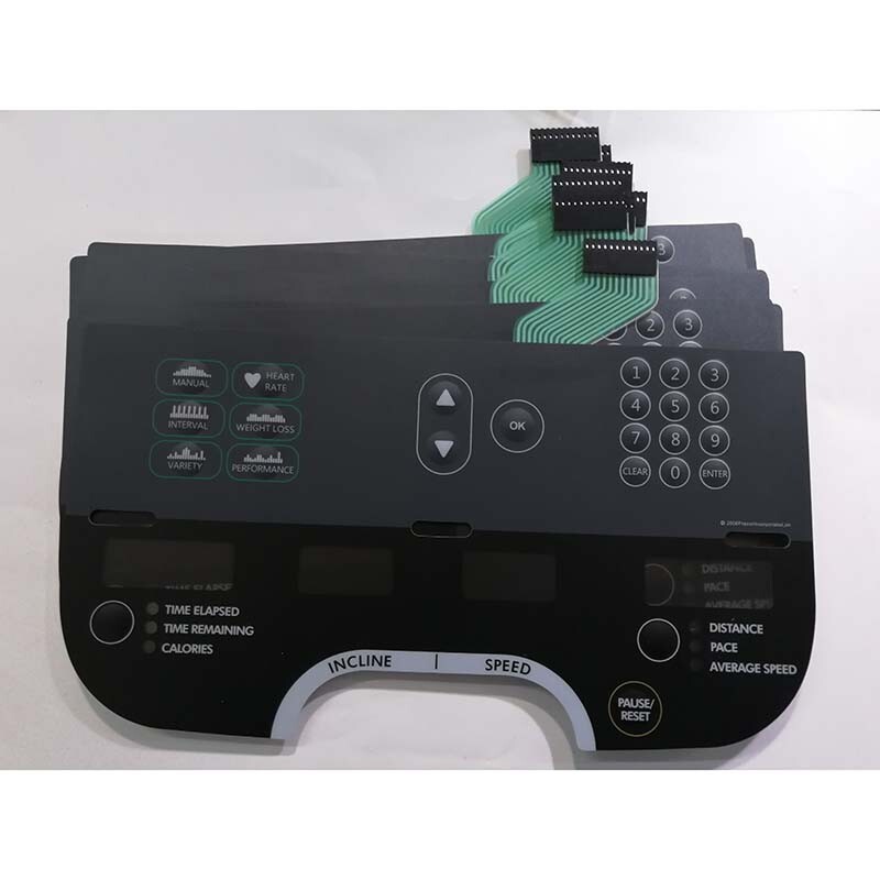 1PCS FOR Precor 932i 954i Treadmill Panel Switch Button Film Membrane Keypad