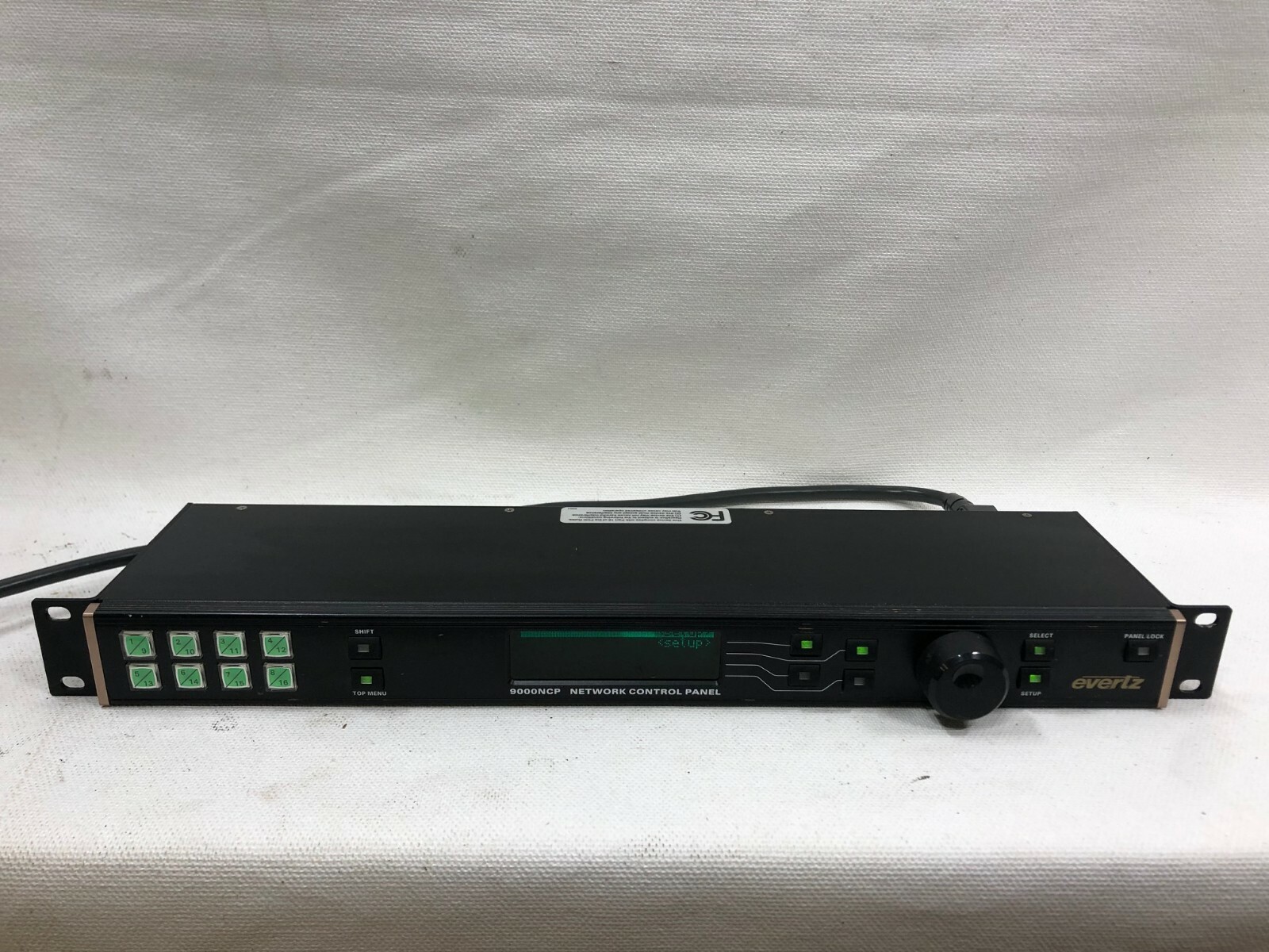 Evertz 9000NCP Network Control Panel