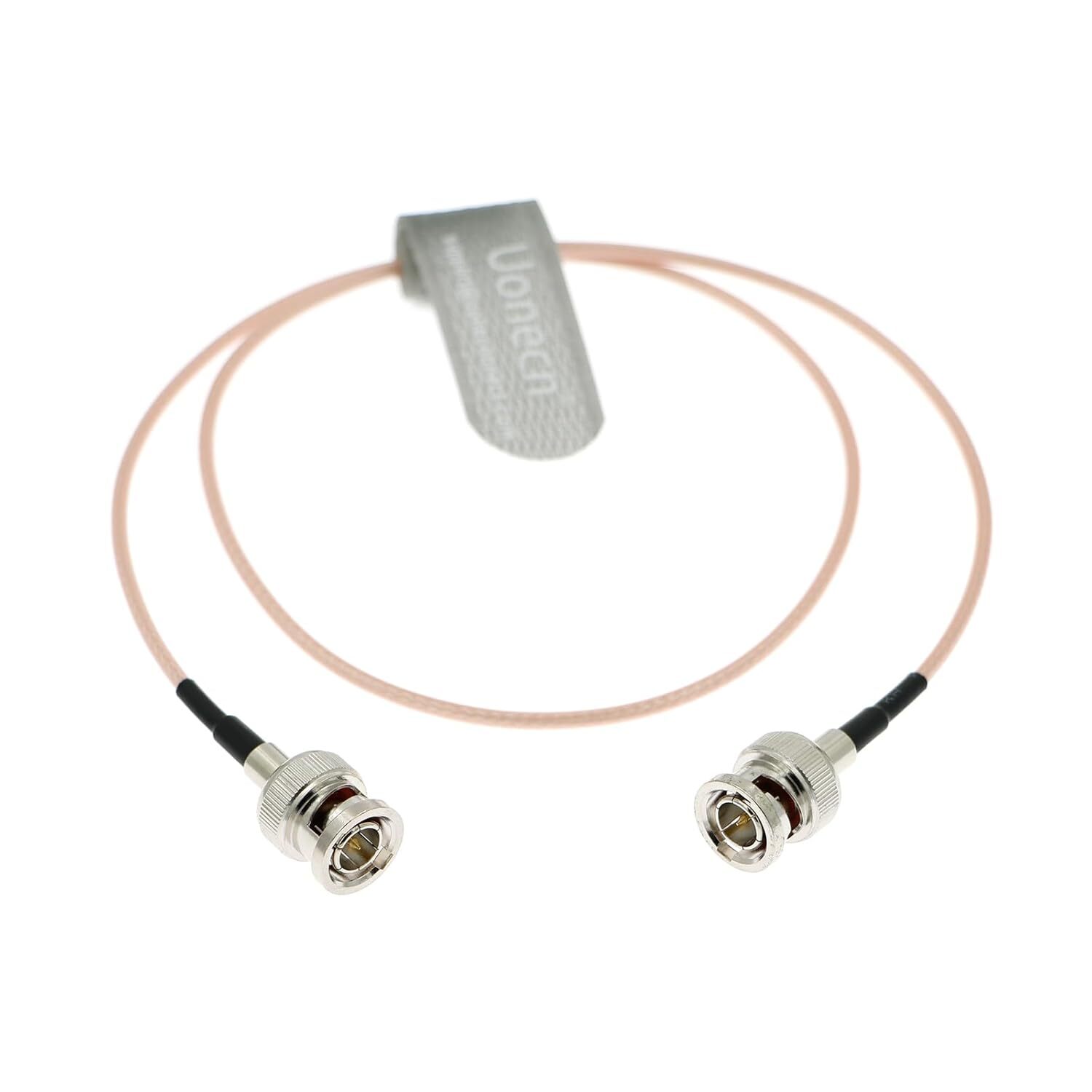 Uonecn RG179 BNC Male to BNC Female Cable 75ohm MegaFlex HD-SDI Cable for Blackm