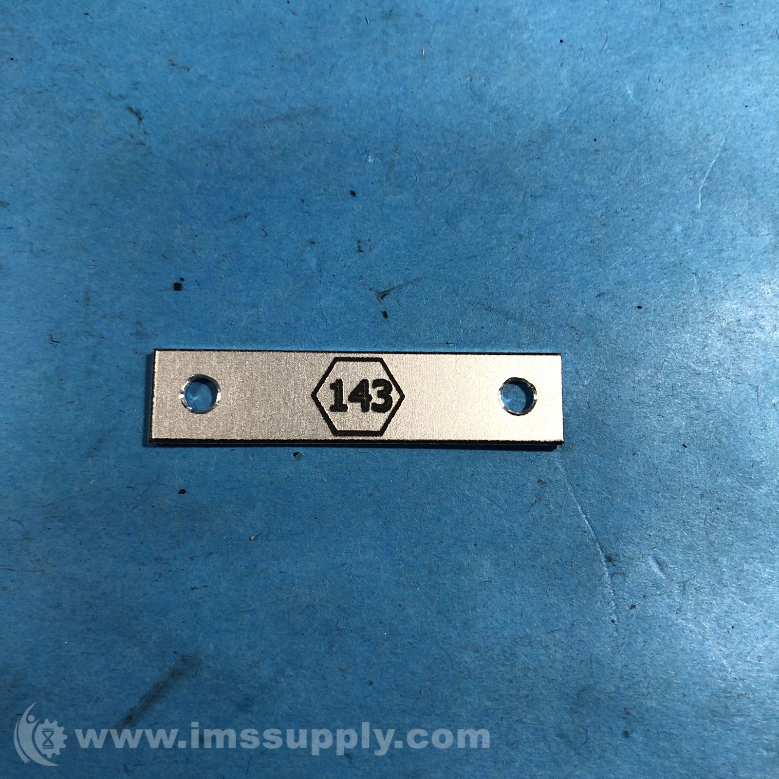 143 Hexagon Steel Legend Plate FNIP