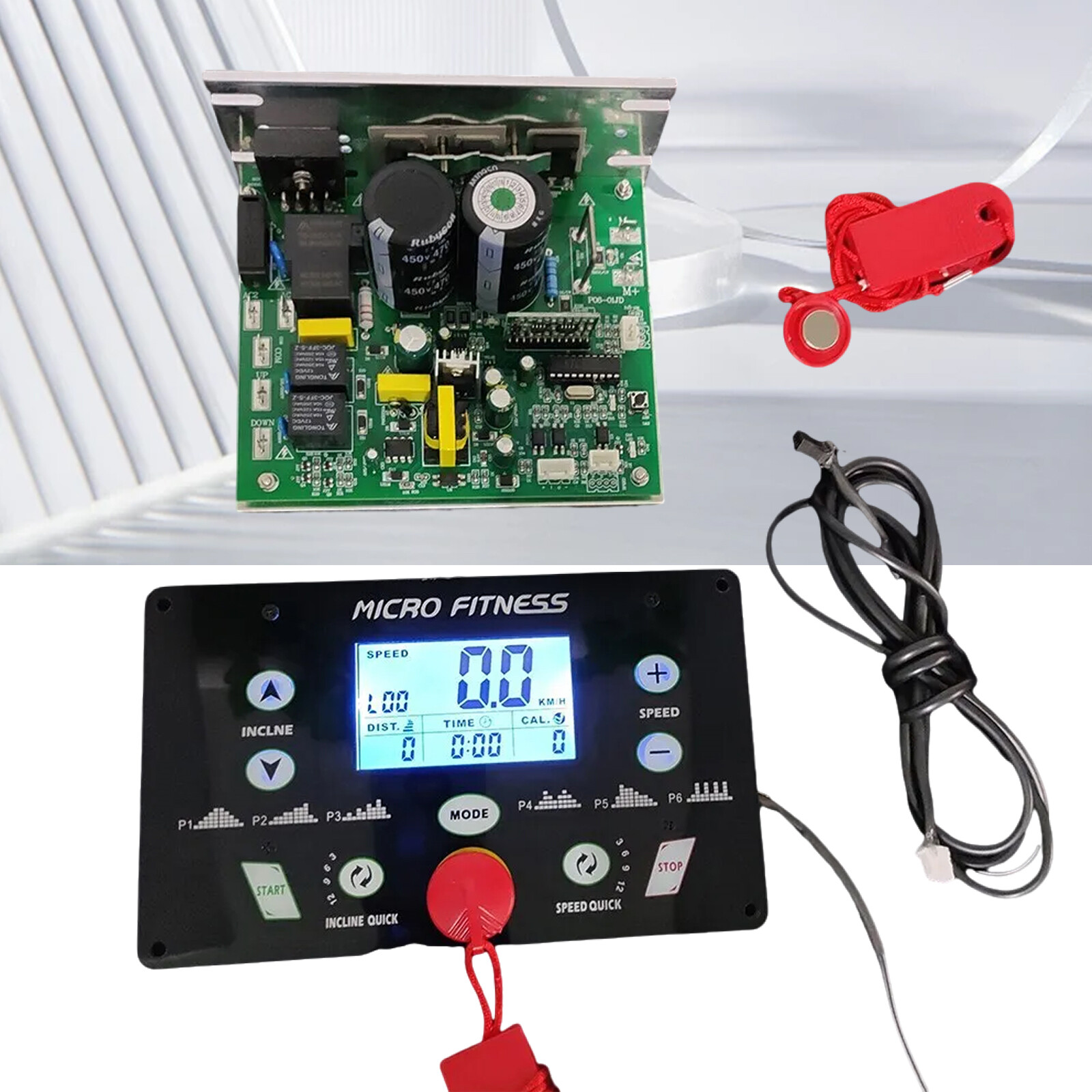 1HP-4HP Universal Treadmill Controller Circuit Board Treadmill Console Display