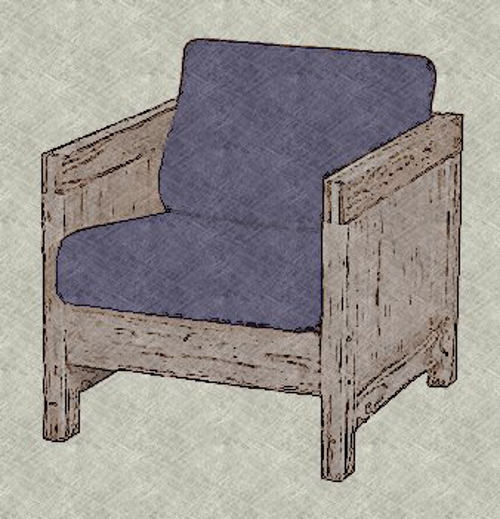 Cargo Classic Replacement Cushion Set - Foam Seat and Back shipping 4 - 7 weeks
